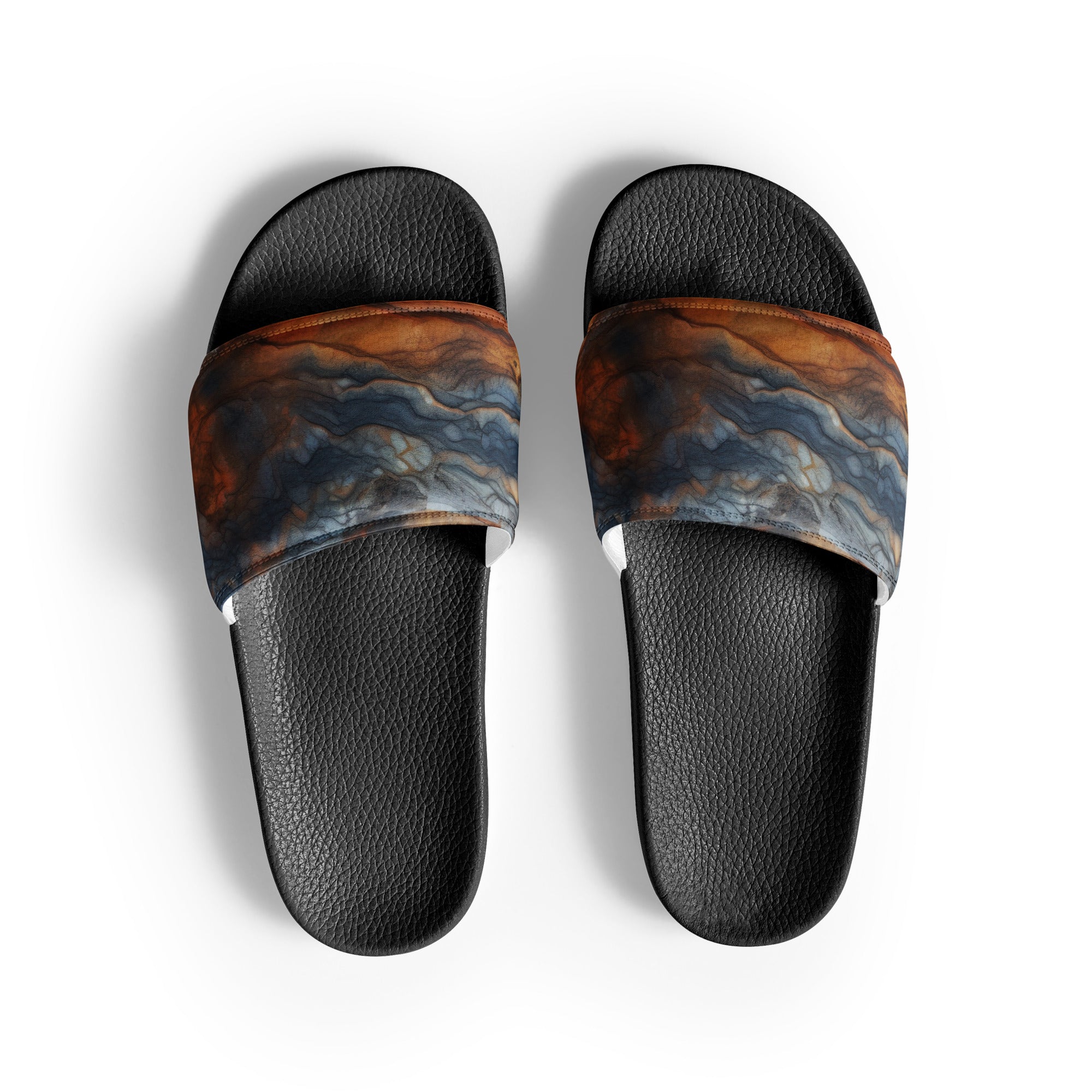 Pietersite Men's Slides by Visual Verse - Image 1