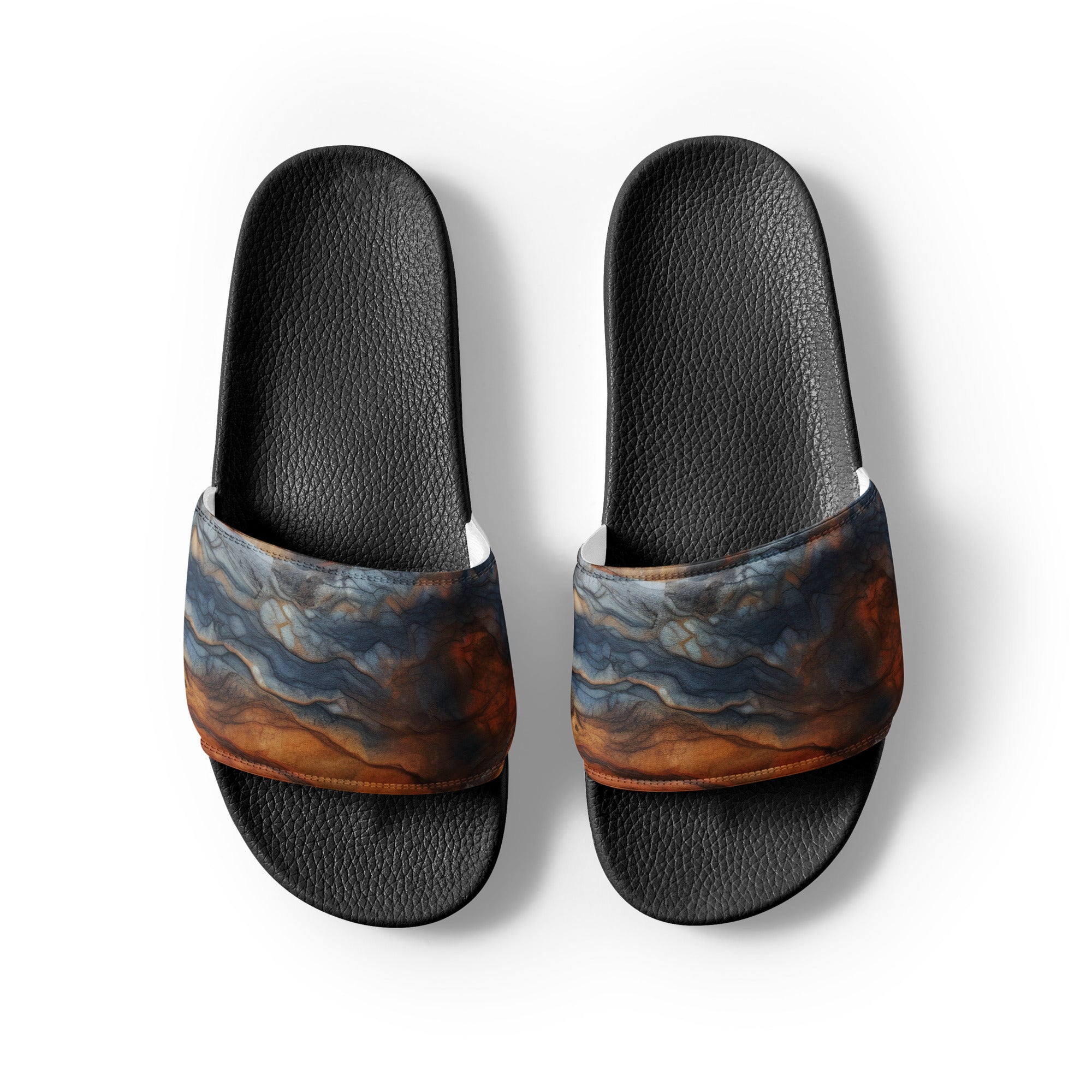 Pietersite Men's Slides by Visual Verse - Image 2