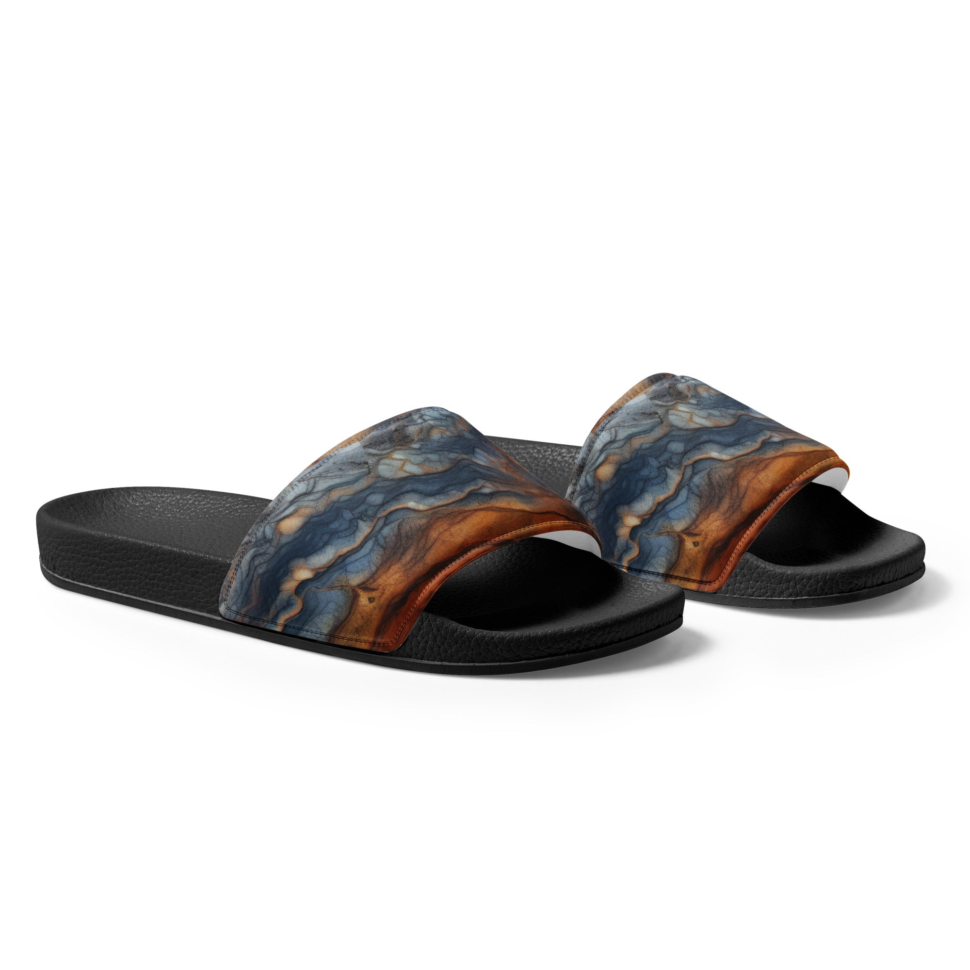 Pietersite Men's Slides by Visual Verse - Image 4