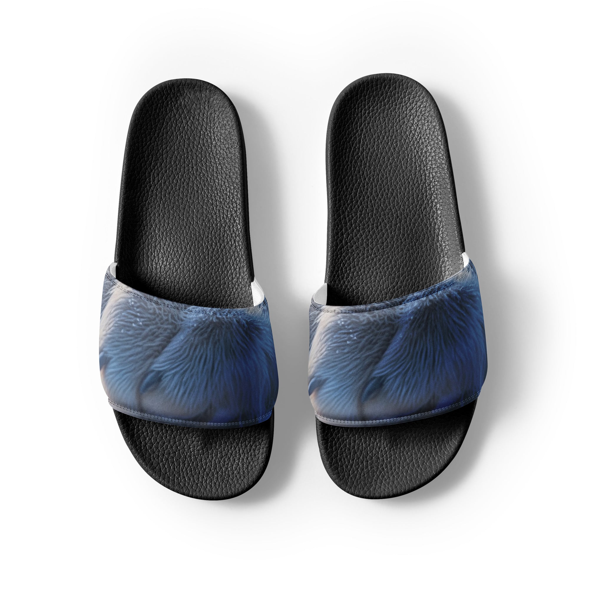 Polar Bear Paw Men's Slides by Visual Verse - Image 2