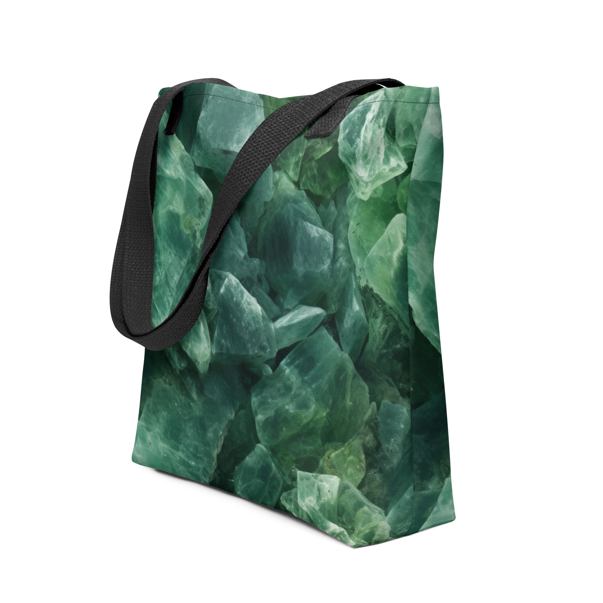 Prehnite Rock Tote Bag by Visual Verse - Image 1