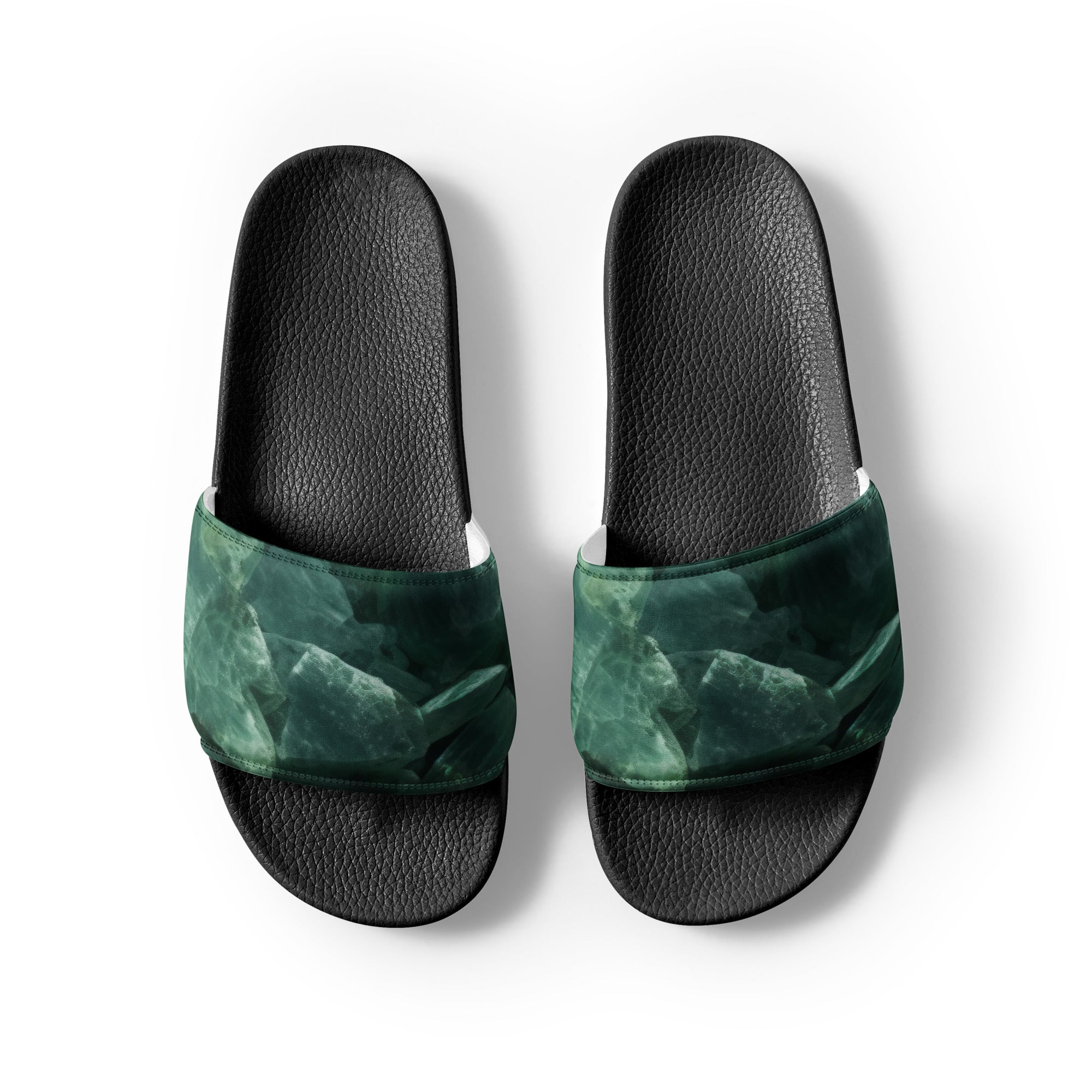 Prehnite Rock Women's Slides by Visual Verse - Image 2