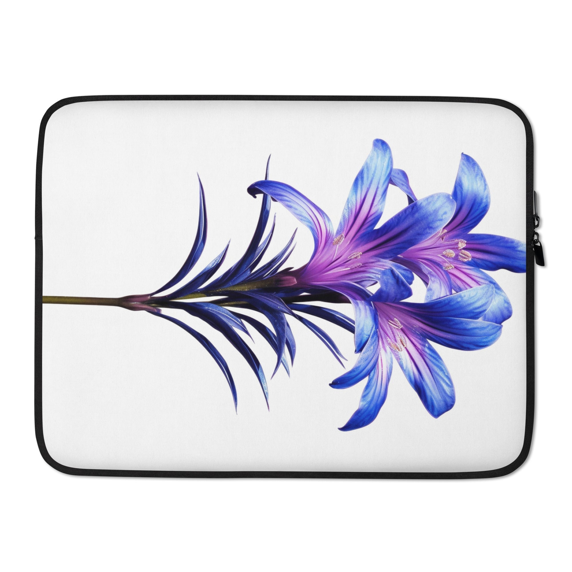 Pride of Madeira Flower Laptop Sleeve by Visual Verse - Image 1