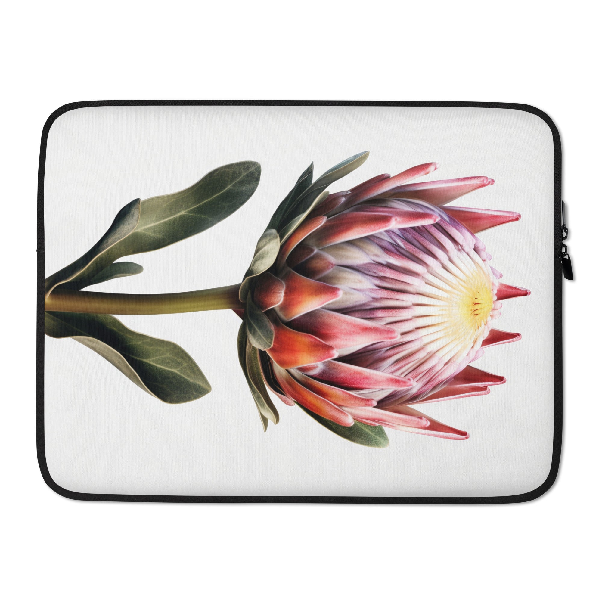 Protea Flower Laptop Sleeve by Visual Verse - Image 1