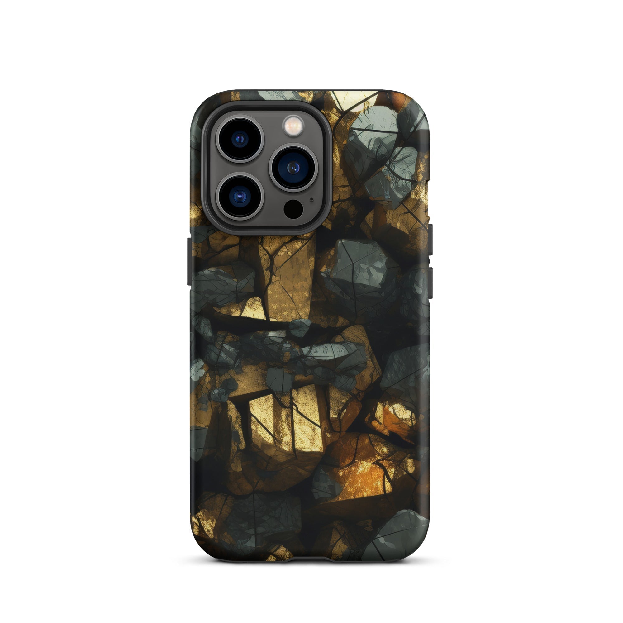 Pyrite Rock iPhone Case by Visual Verse - Image 20