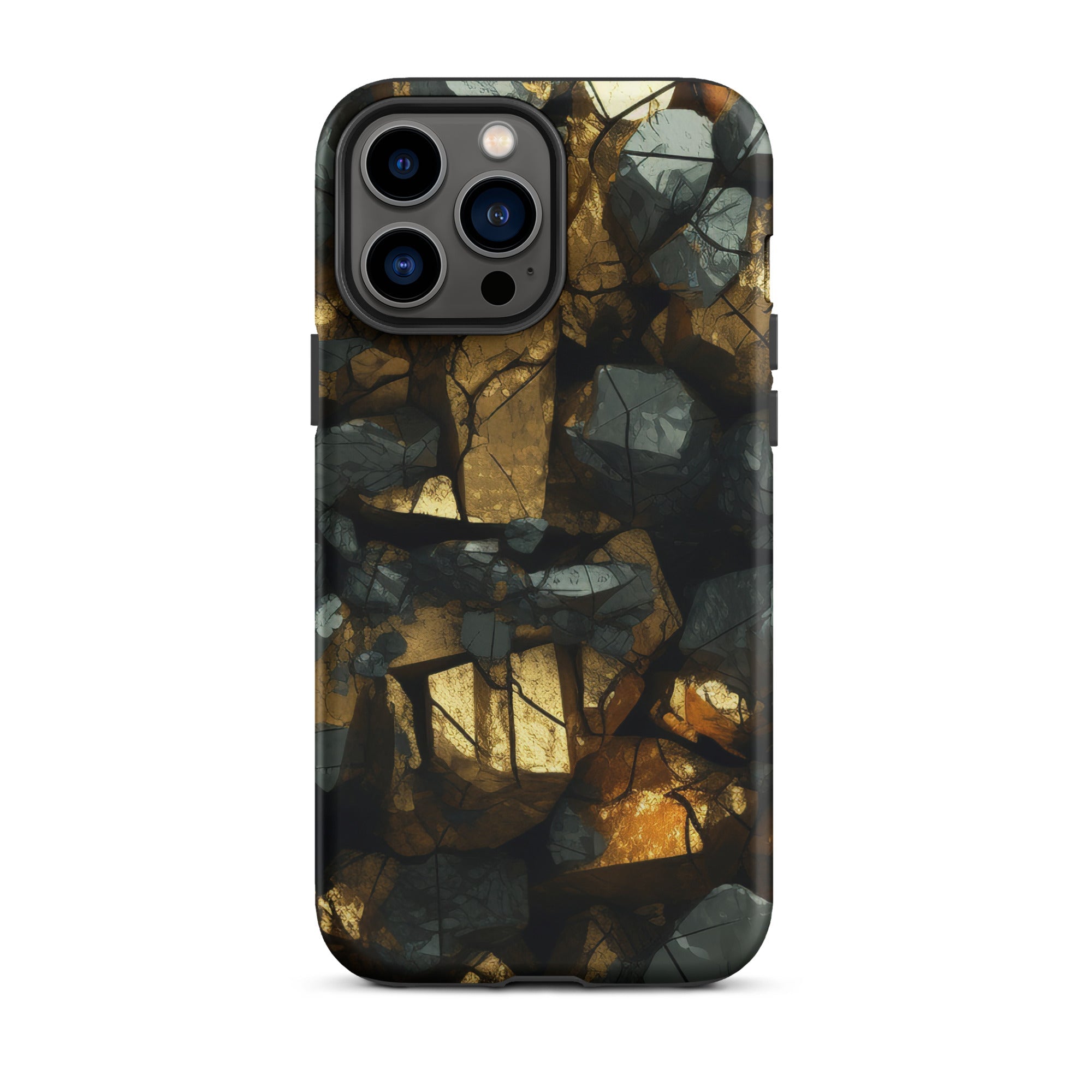 Pyrite Rock iPhone Case by Visual Verse - Image 22