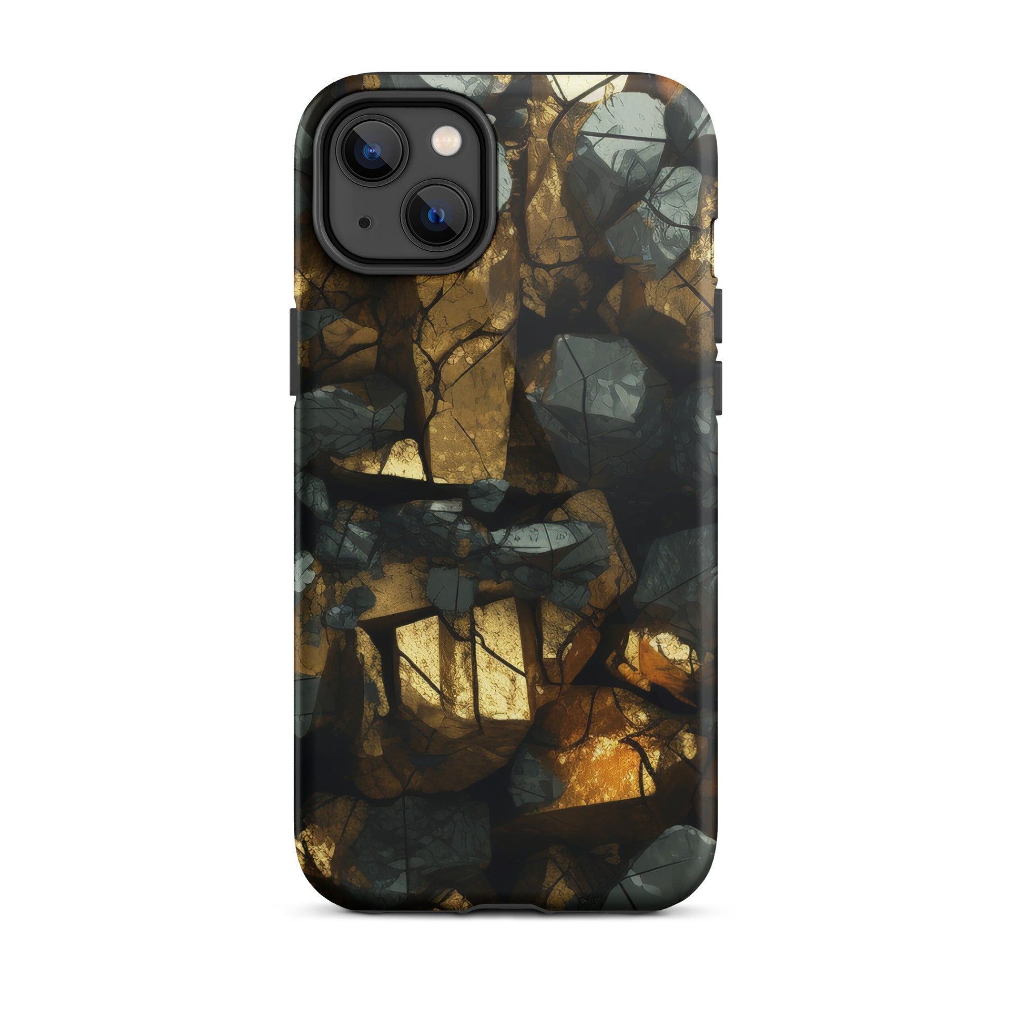 Pyrite Rock iPhone Case by Visual Verse - Image 25