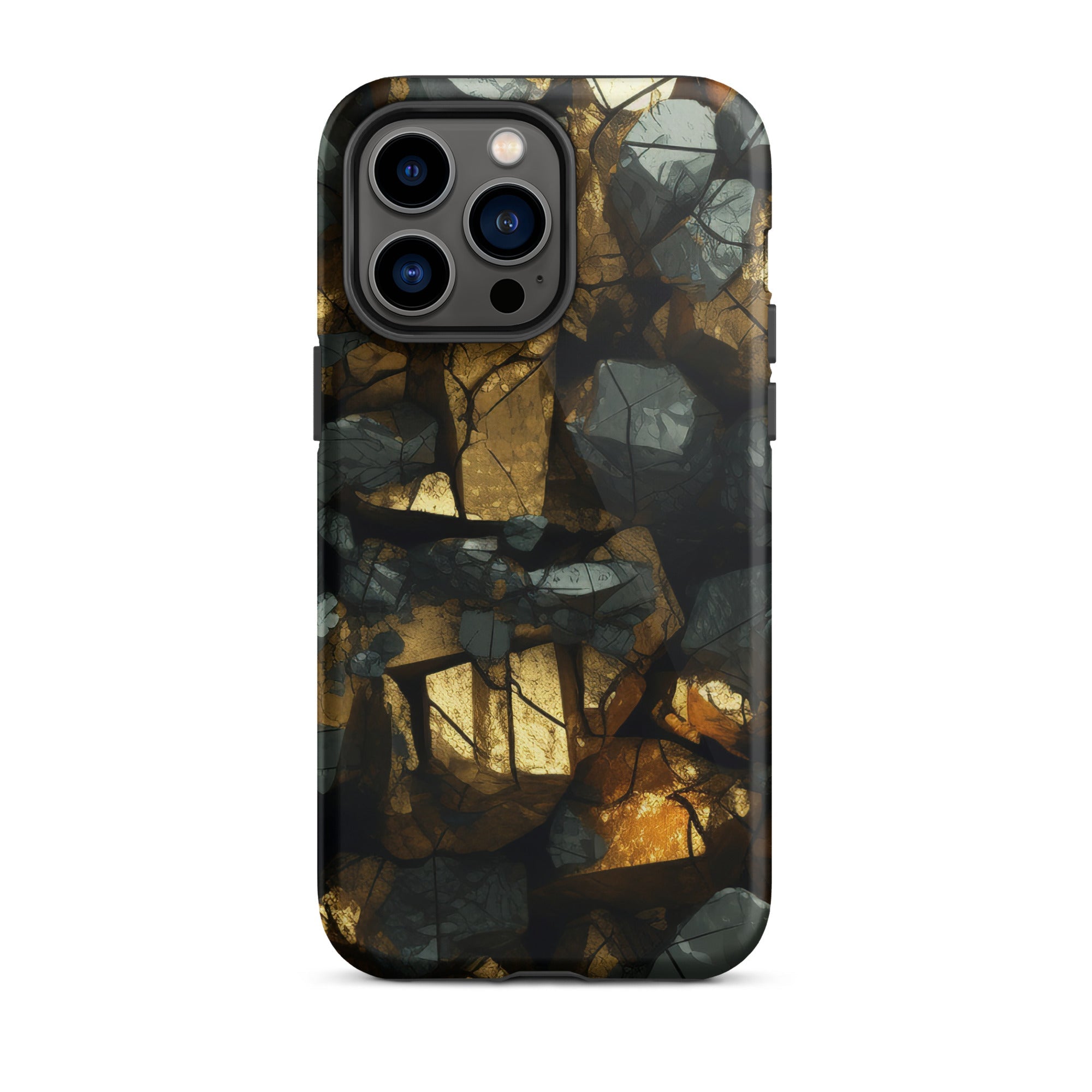 Pyrite Rock iPhone Case by Visual Verse - Image 29