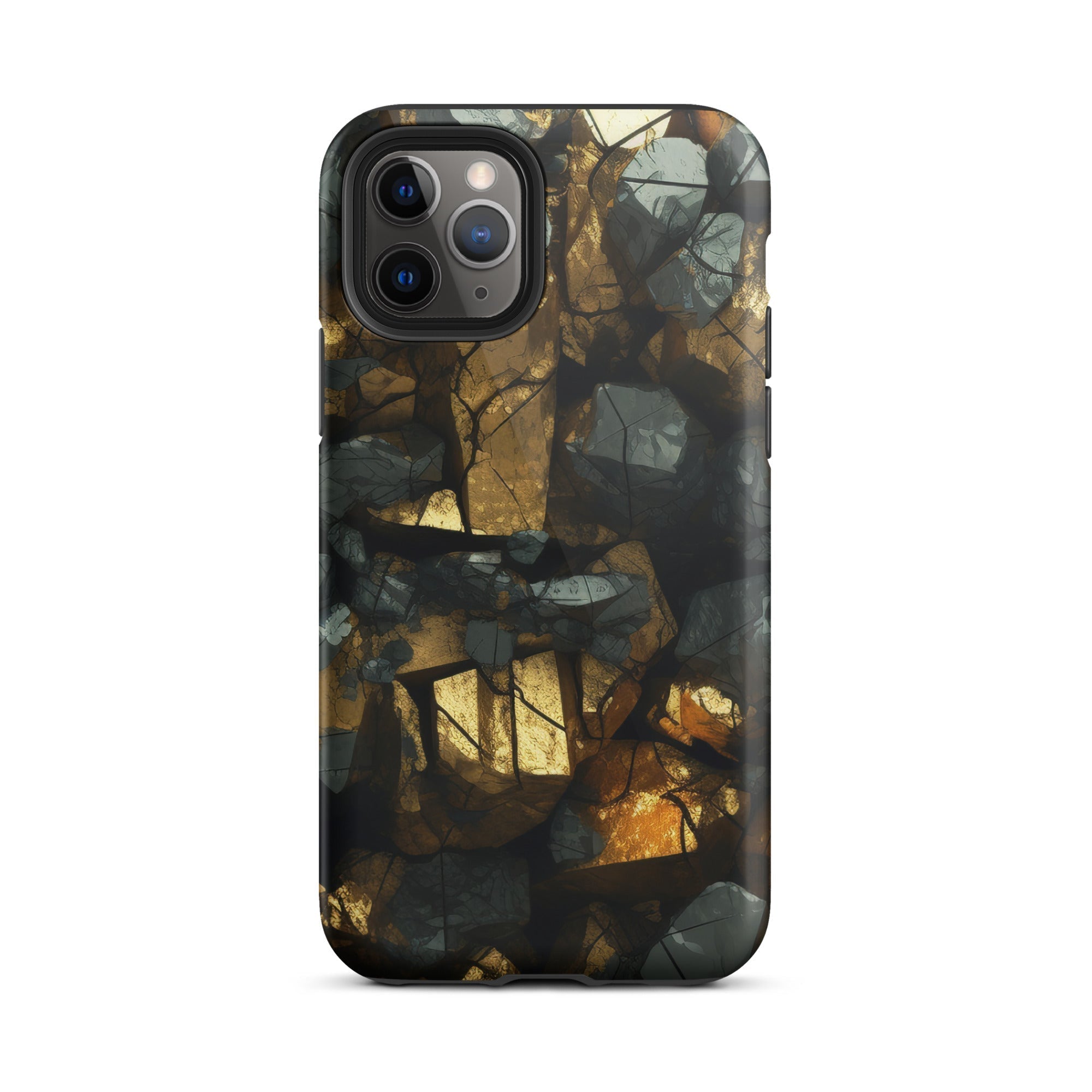 Pyrite Rock iPhone Case by Visual Verse - Image 3