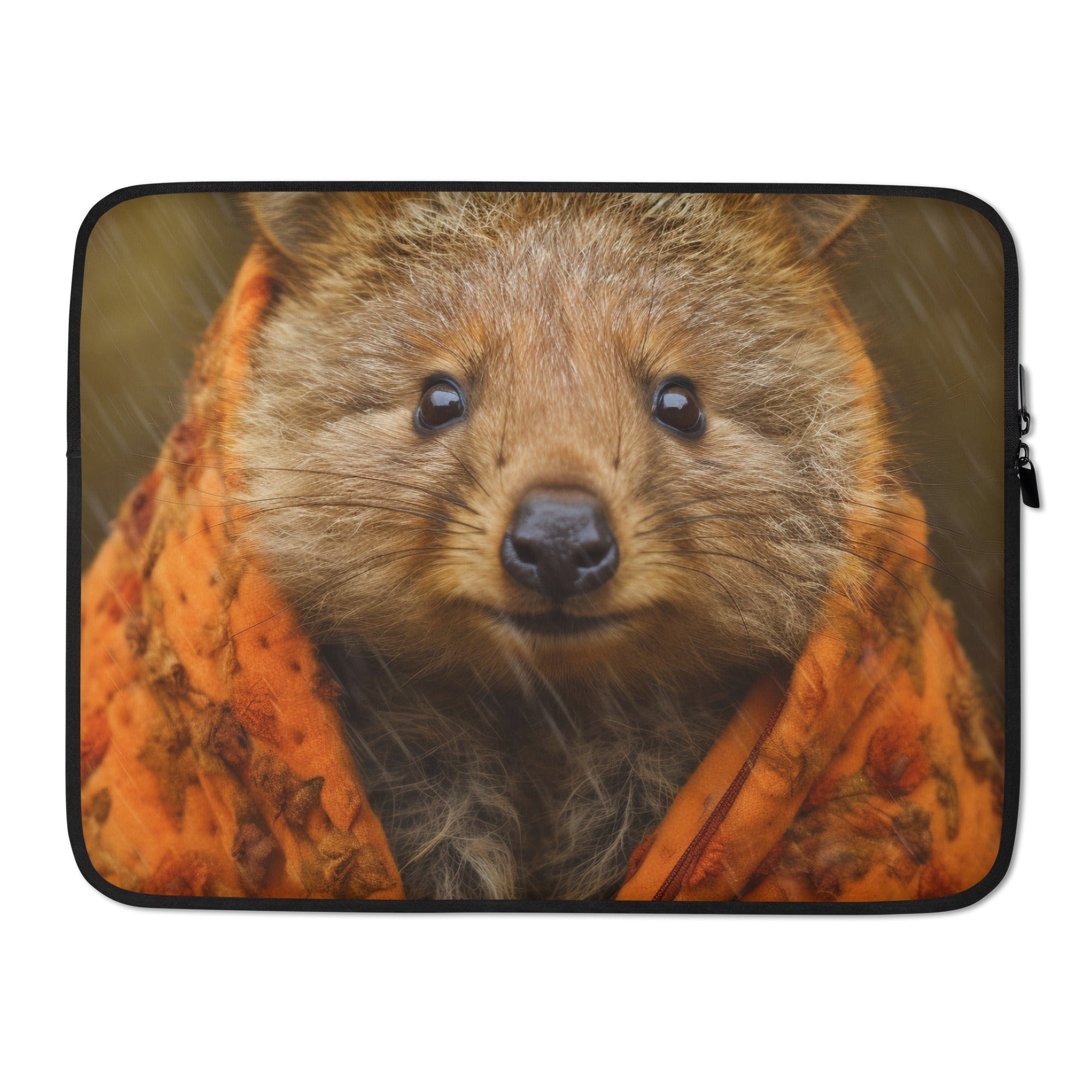 Quokka Fur Laptop Sleeve by Visual Verse - Image 1