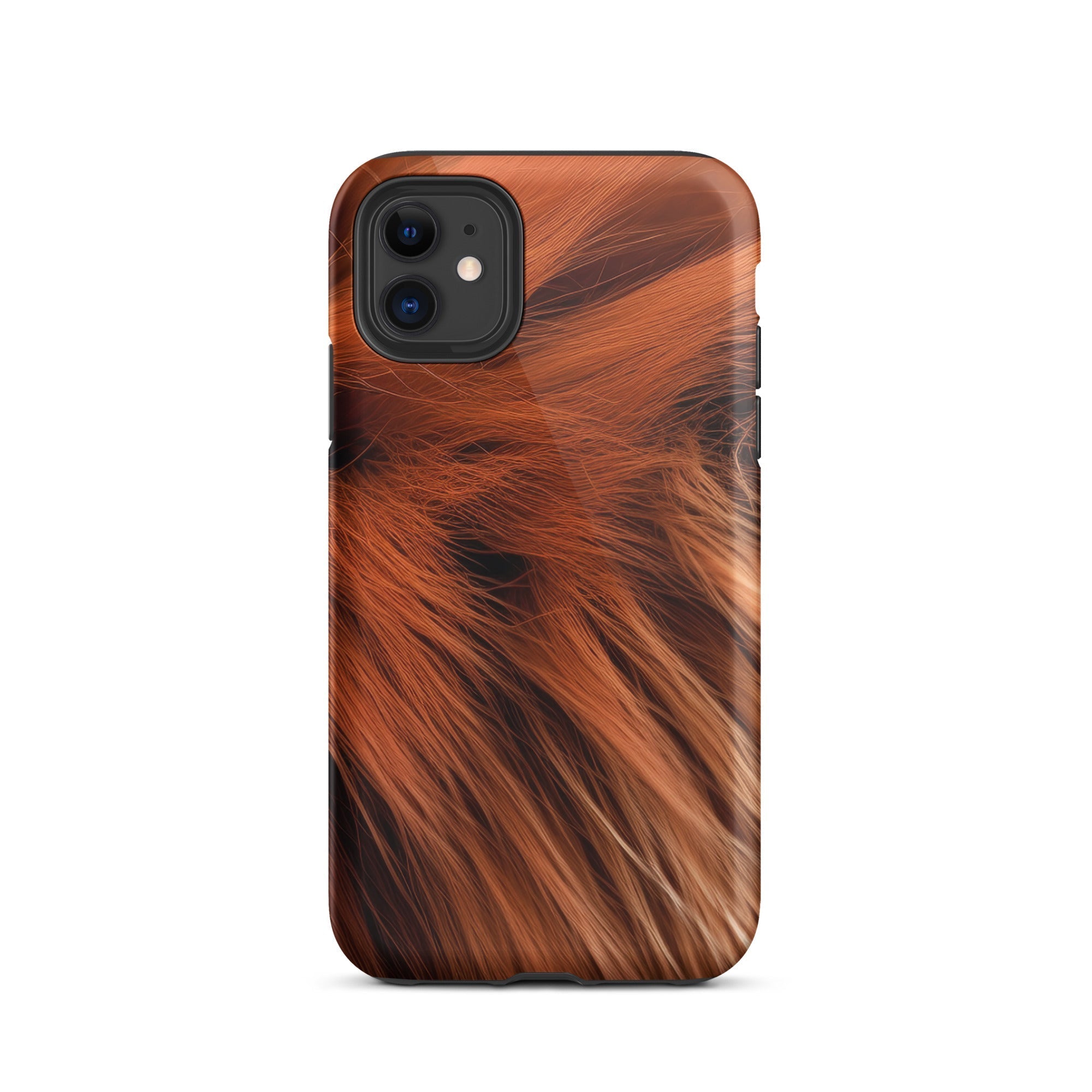 Red Panda Fur iPhone Case by Visual Verse - Image 1