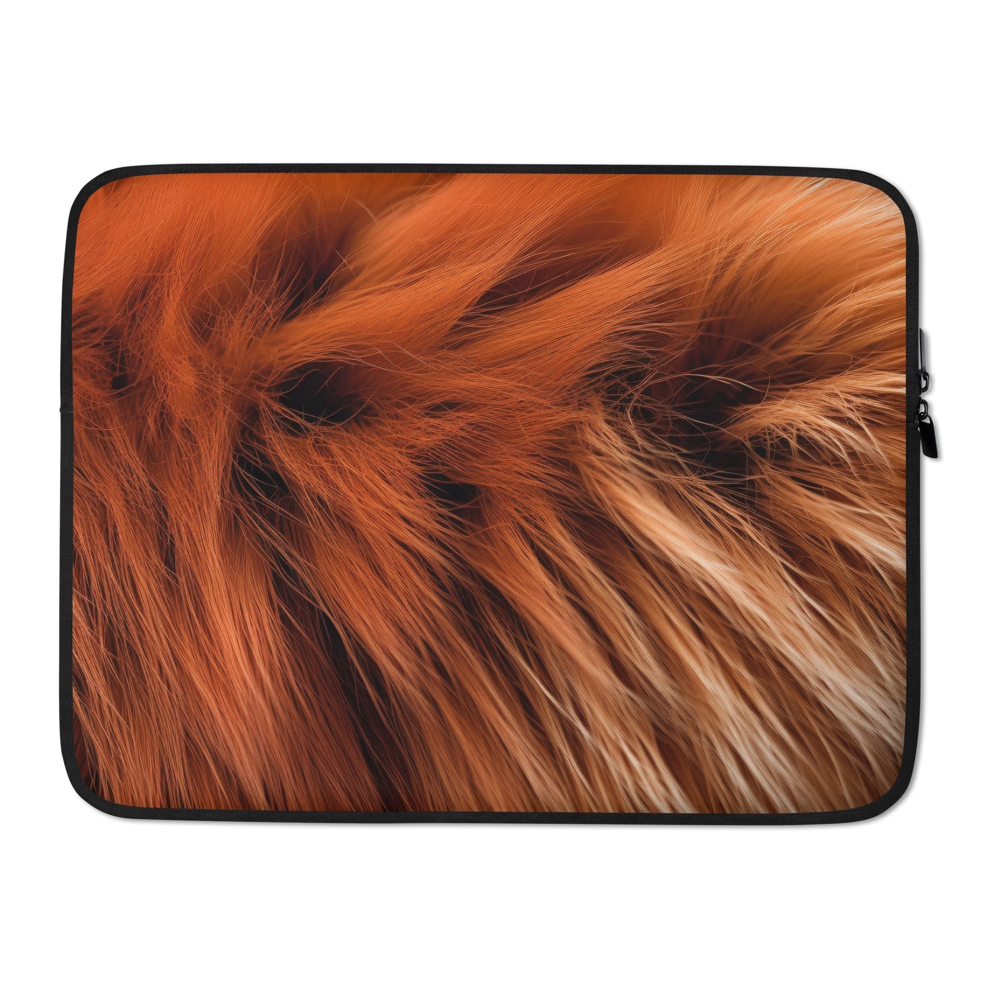 Red Panda Fur Laptop Sleeve by Visual Verse - Image 1