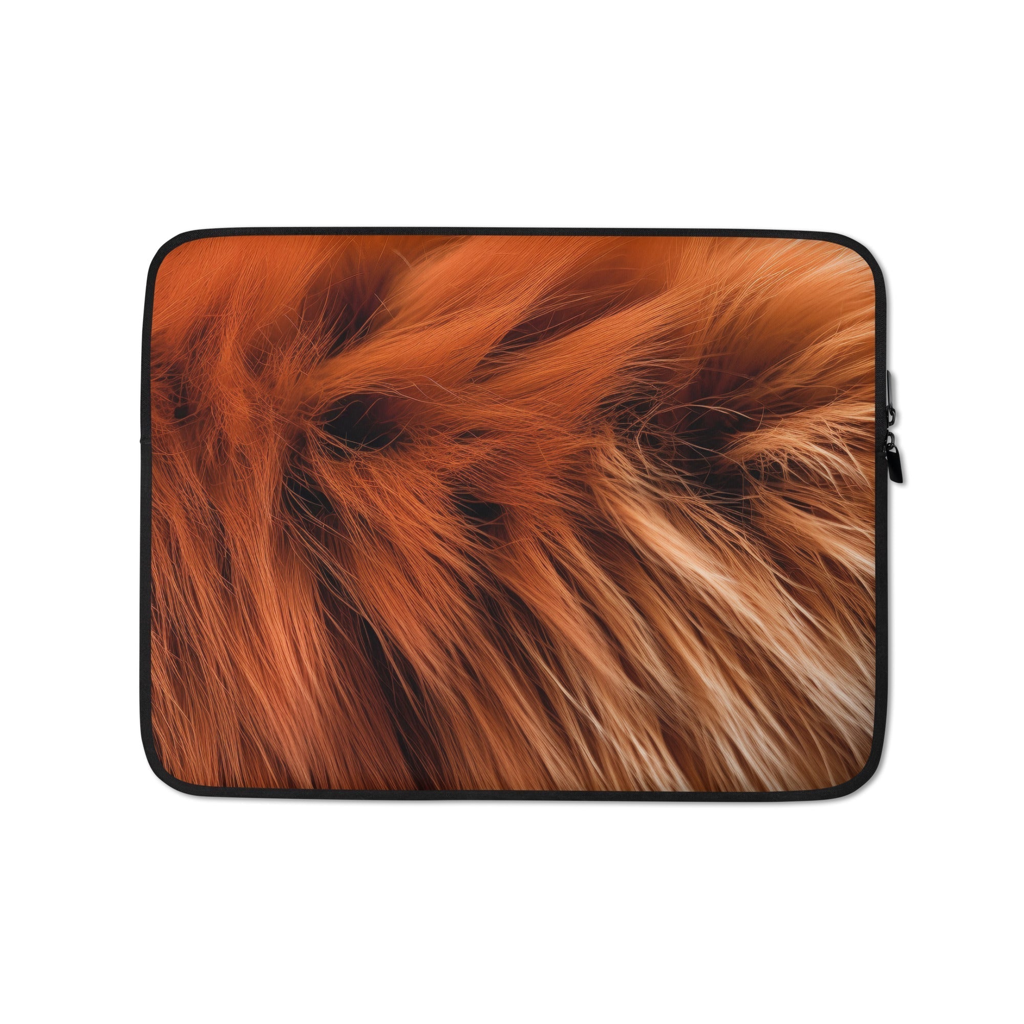 Red Panda Fur Laptop Sleeve by Visual Verse - Image 2