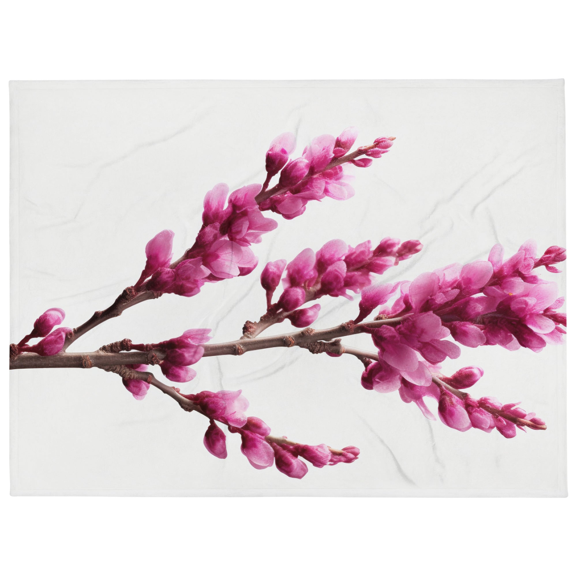 Redbud Flower Blanket by Visual Verse - Image 1