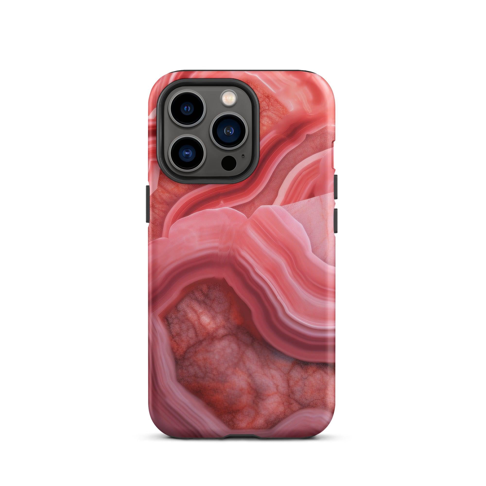 Rhodochrosite iPhone Case by Visual Verse - Image 20