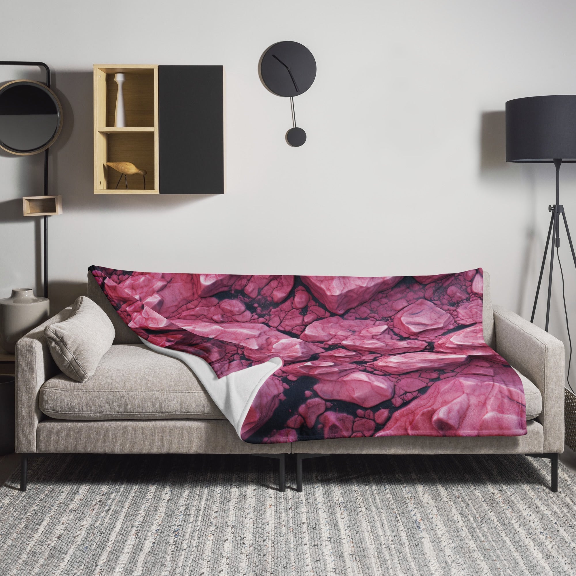 Rhodonite Blanket by Visual Verse - Image 1