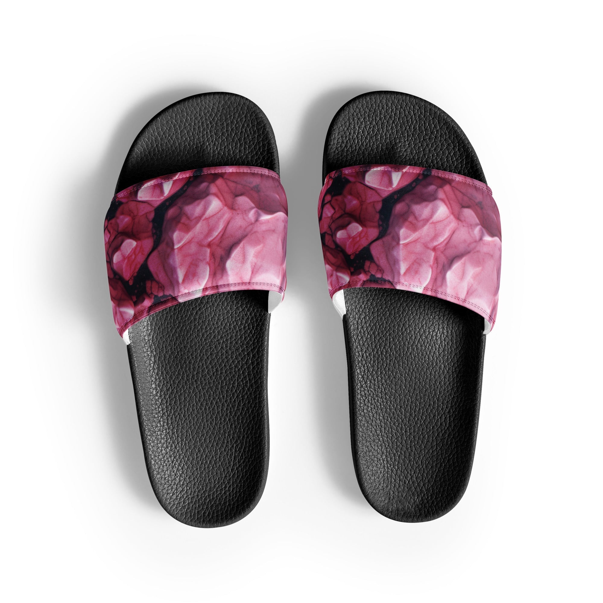 Rhodonite Men's Slides by Visual Verse - Image 1