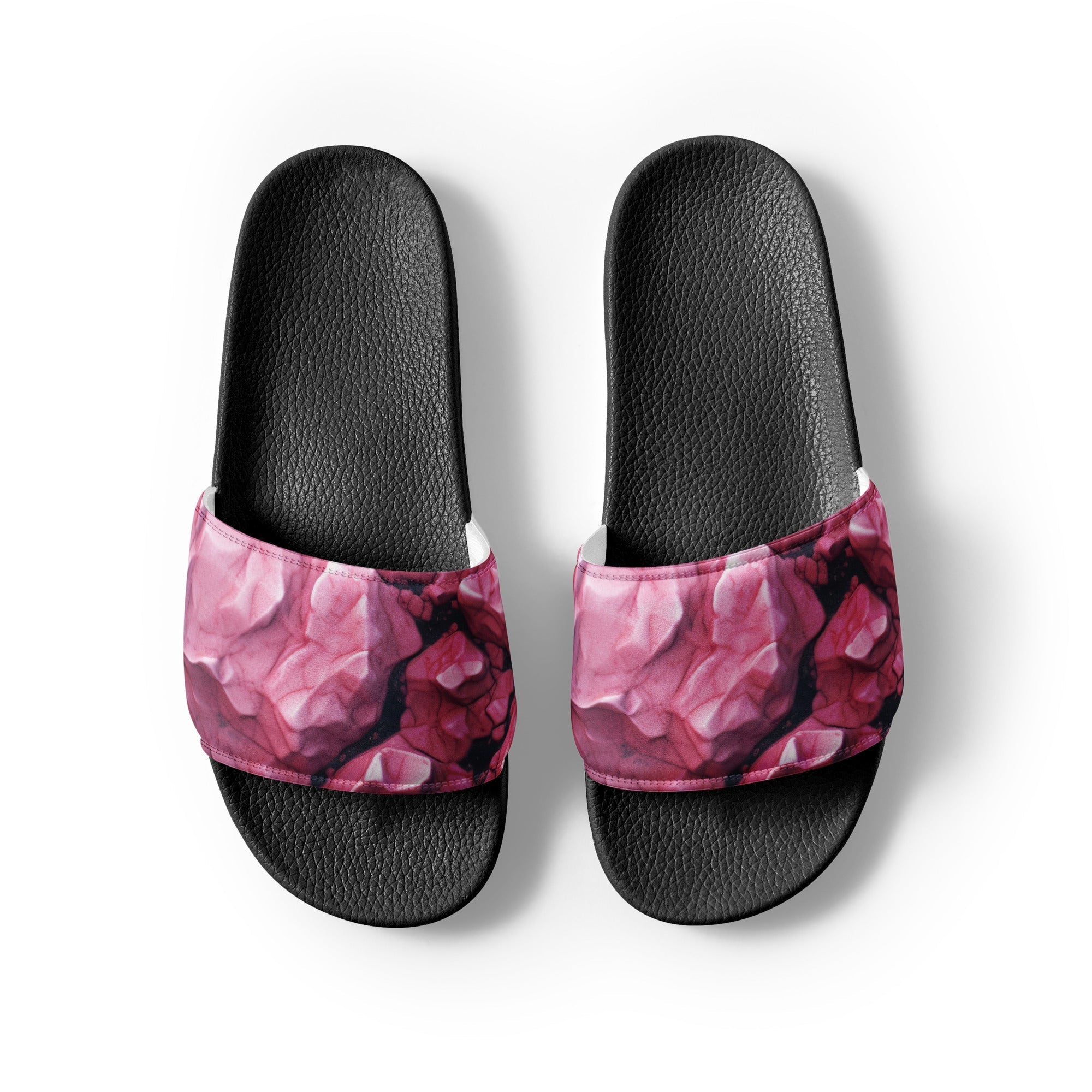 Rhodonite Men's Slides by Visual Verse - Image 2