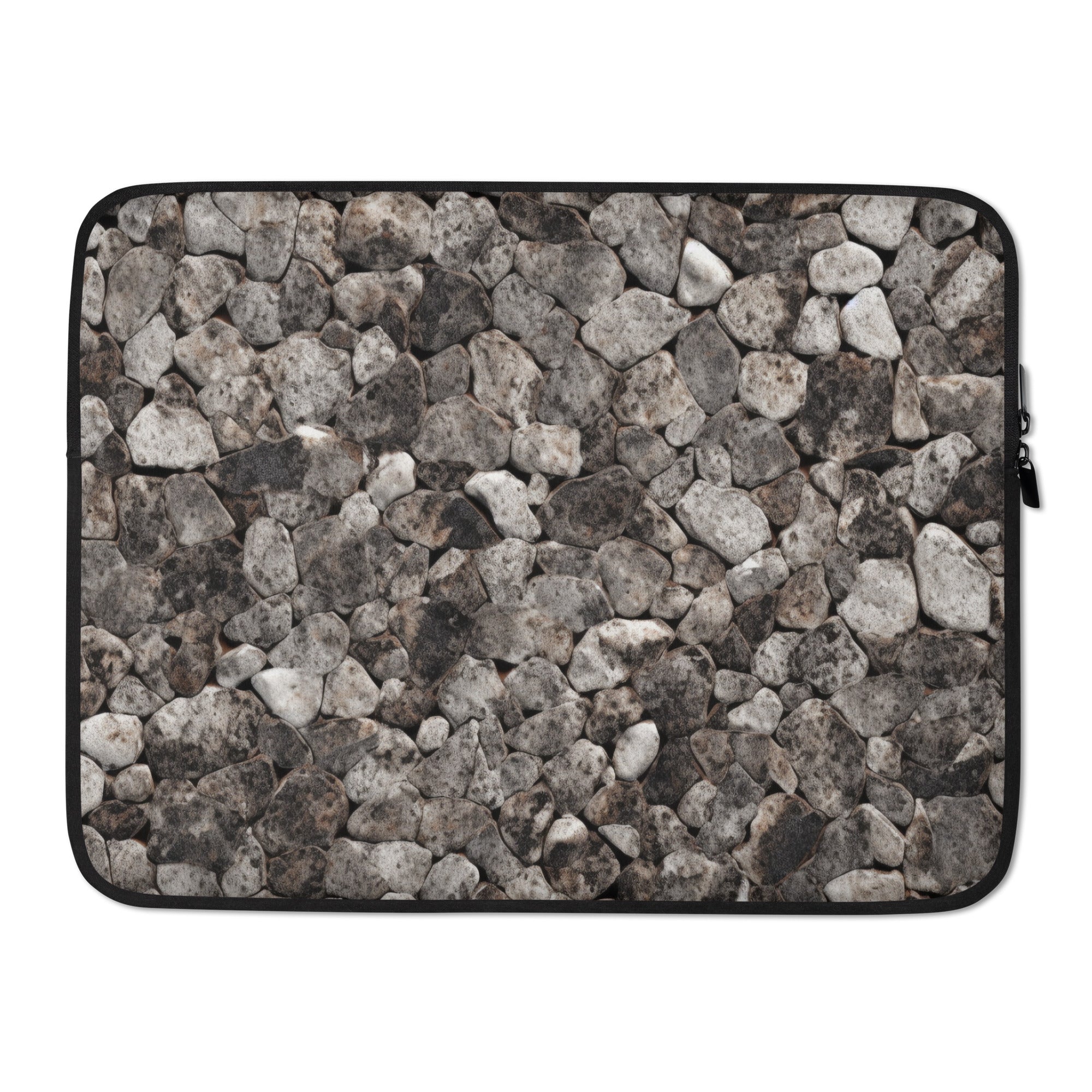 Rocky Granite Laptop Sleeve by Visual Verse - Image 1