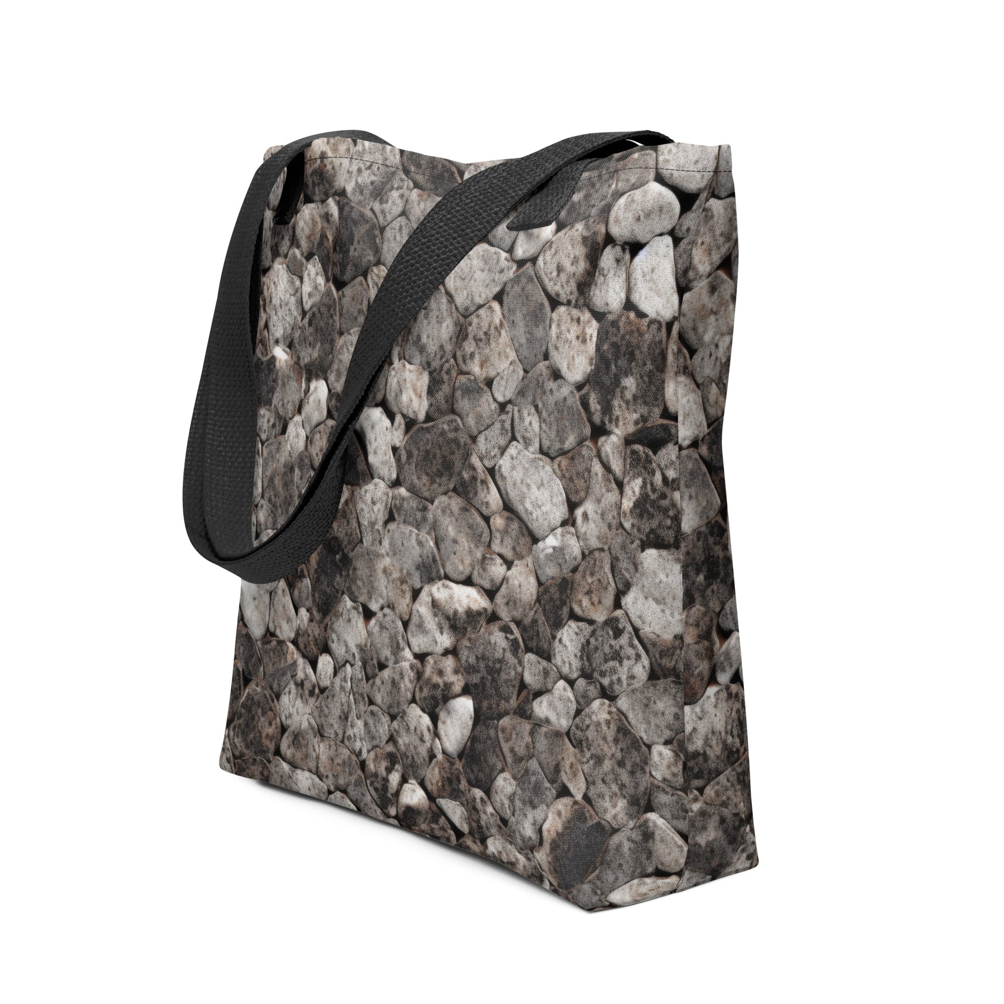 Rocky Granite Tote Bag by Visual Verse - Image 1