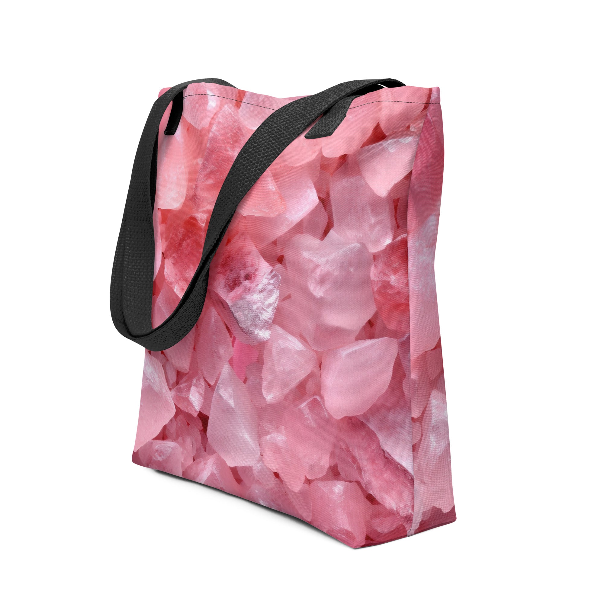 Rose Quartz Tote Bag by Visual Verse - Image 1