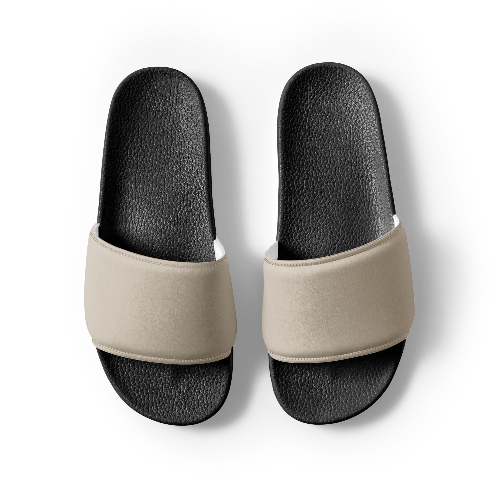 Sandspit Brown Color Men's Slides by Visual Verse - Image 2