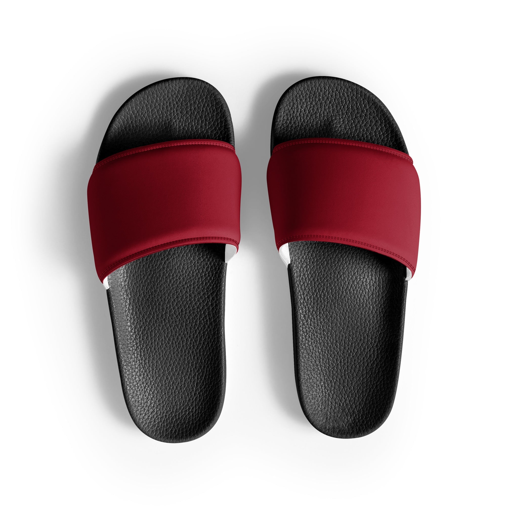 Scarlett Color Men's Slides by Visual Verse - Image 1