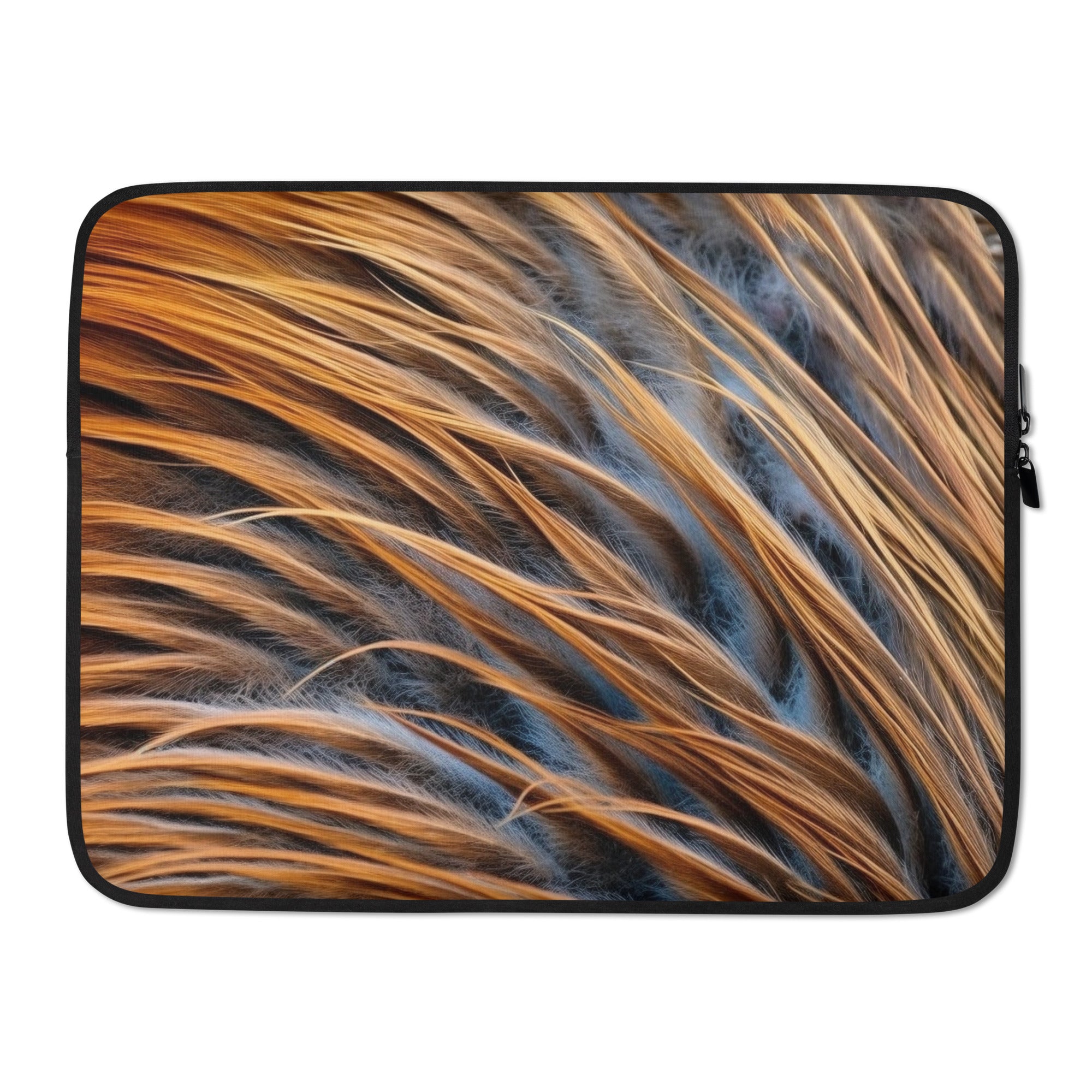 Sea Lion Fur Laptop Sleeve by Visual Verse - Image 1