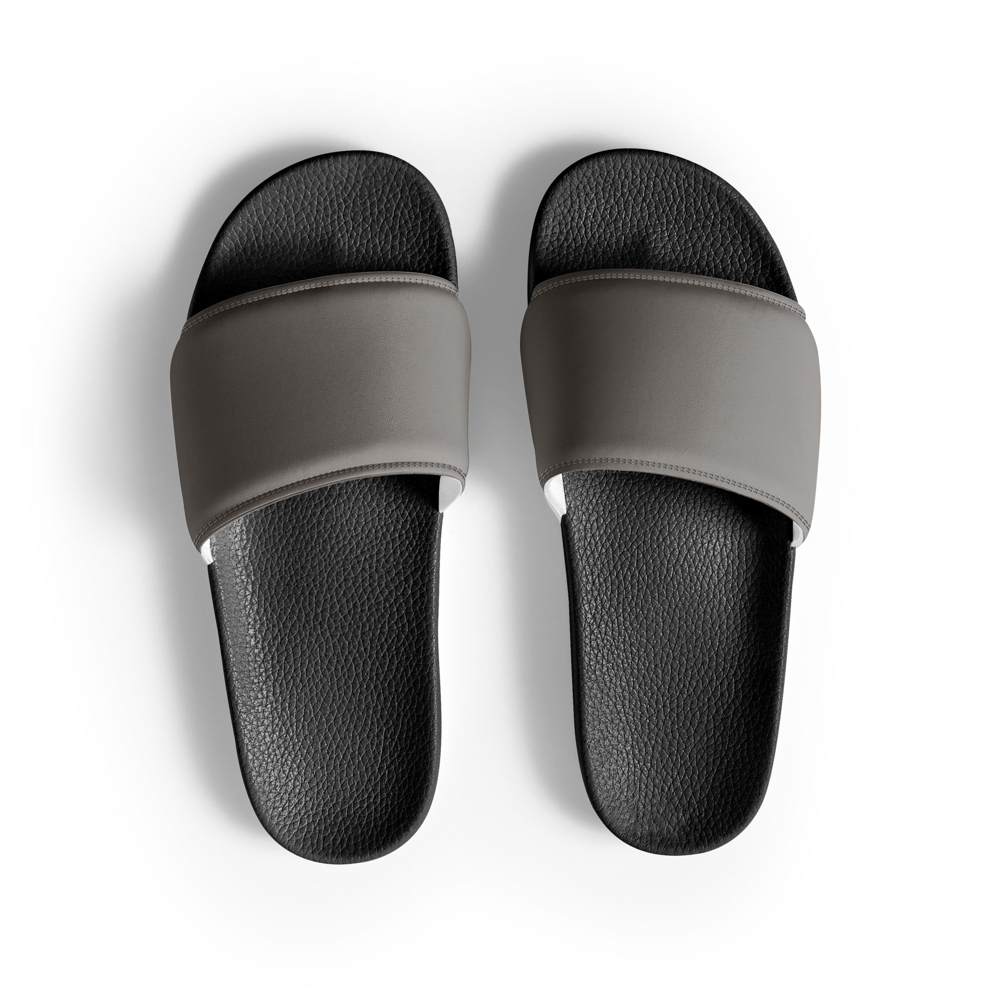 Seashell Color Men's Slides by Visual Verse - Image 1