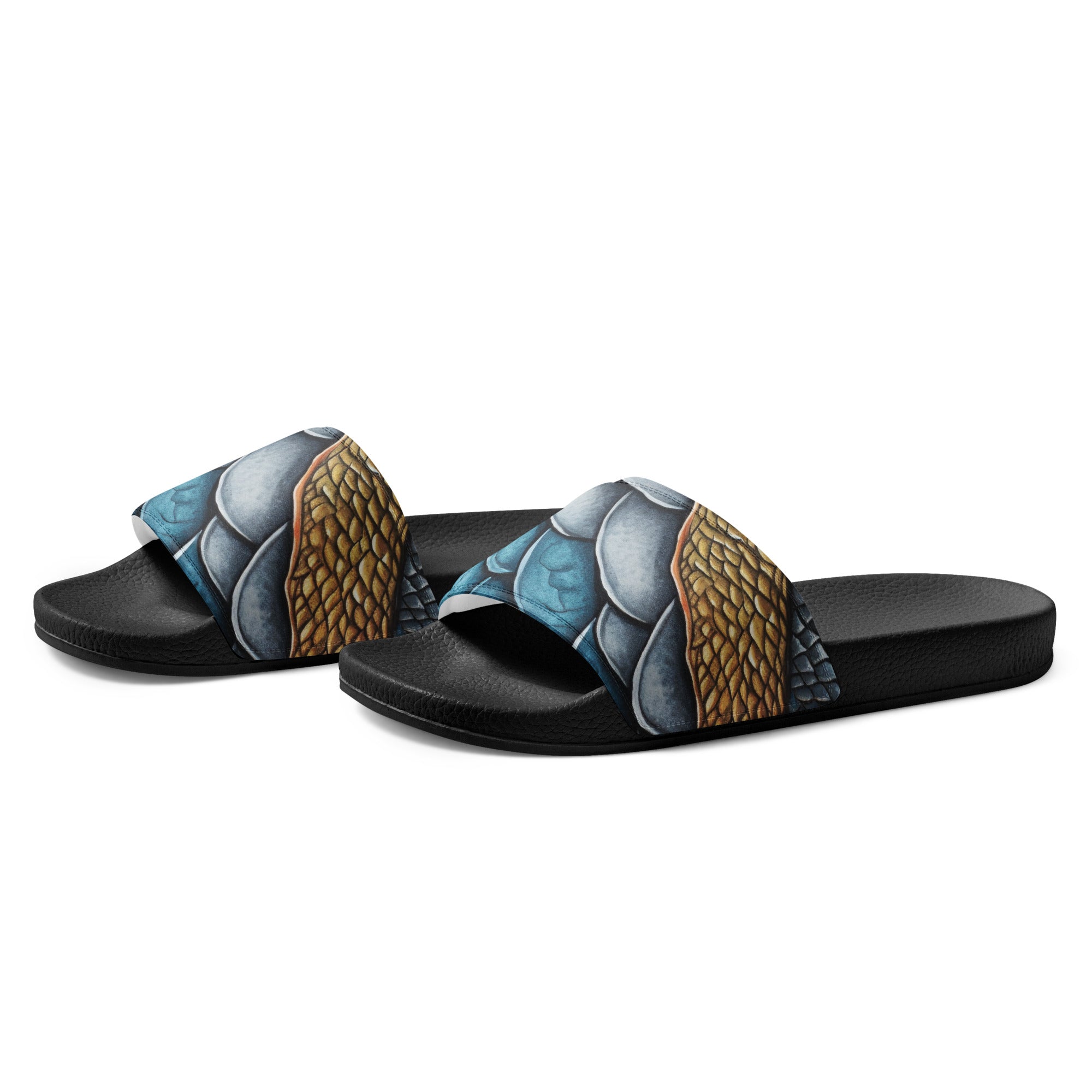 Shark Skin Women's Slides by Visual Verse - Image 3