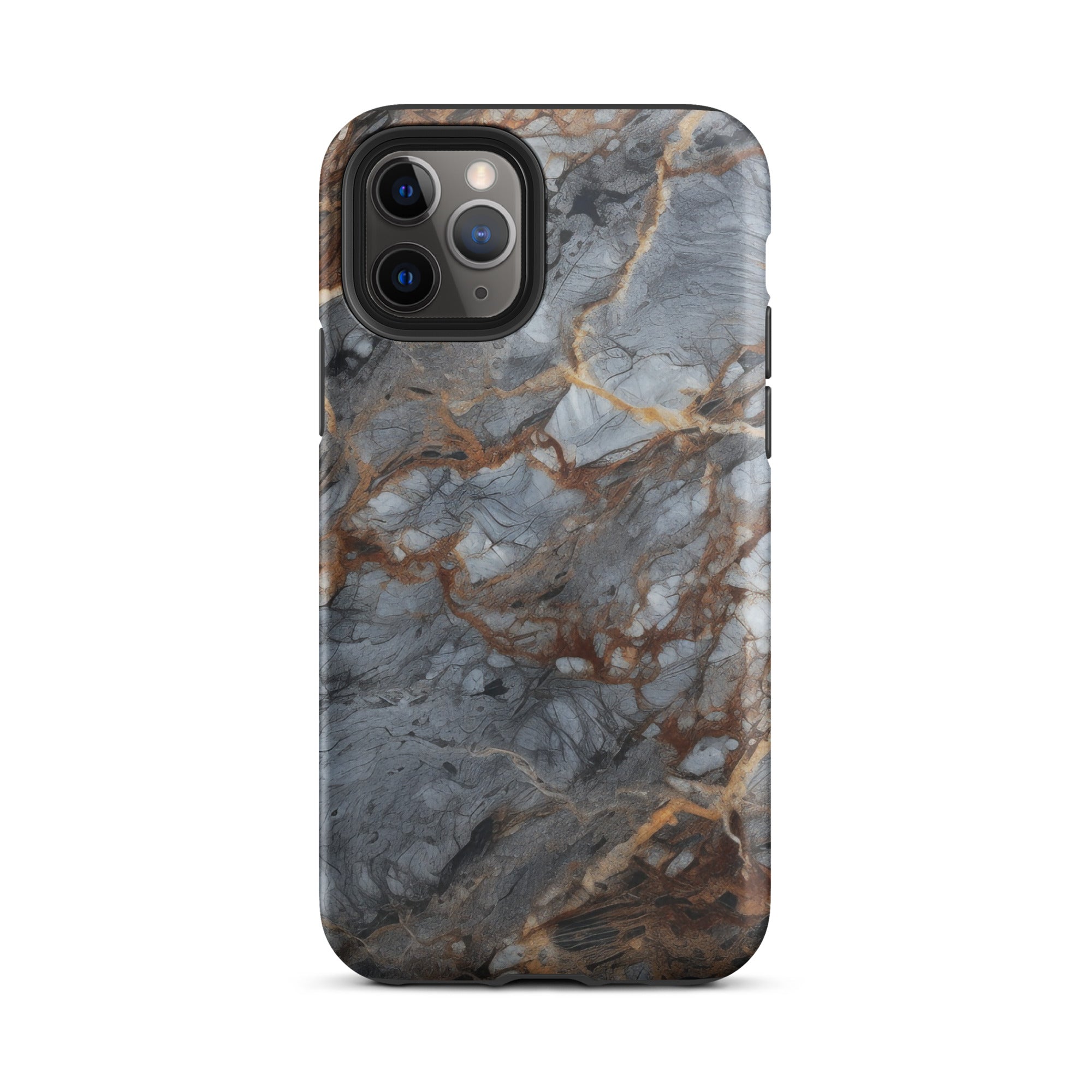 Silver Granite iPhone Case by Visual Verse - Image 3