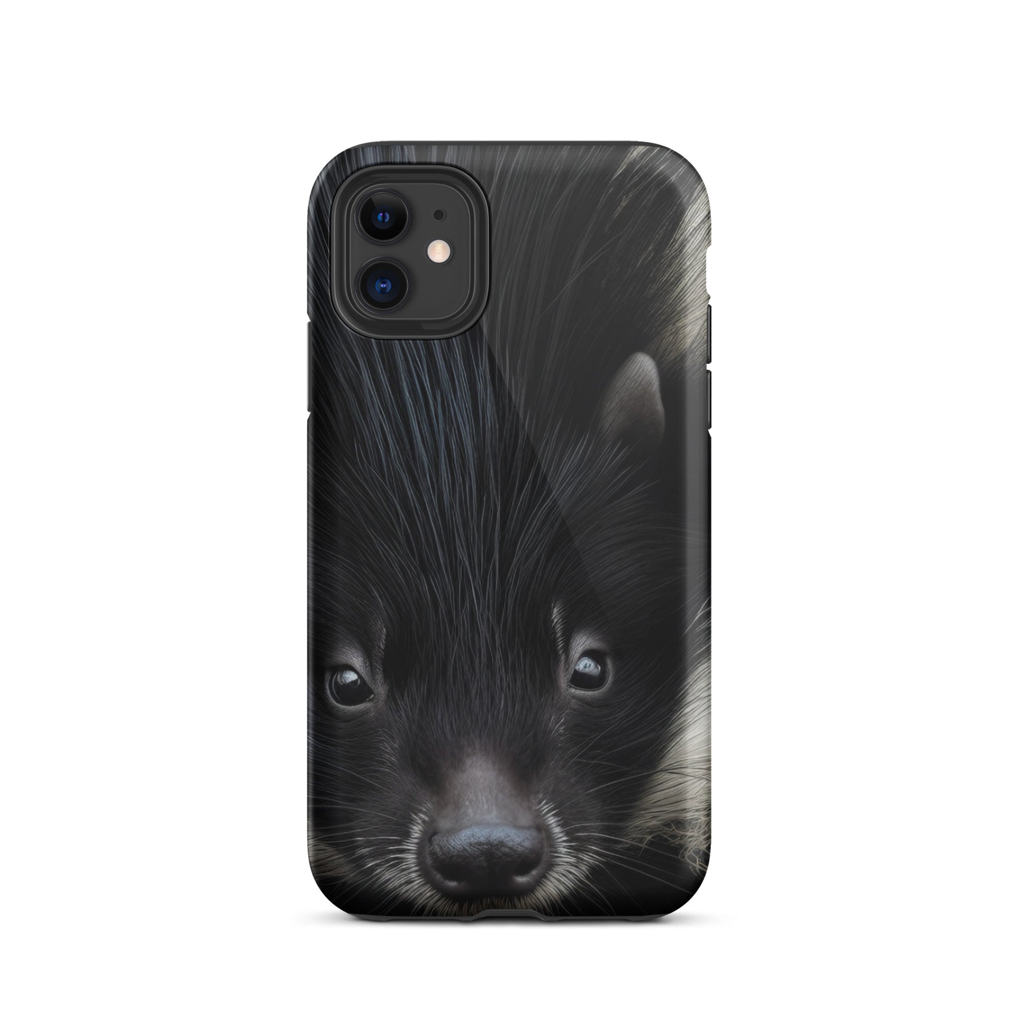 Skunk Fur iPhone Case by Visual Verse - Image 1