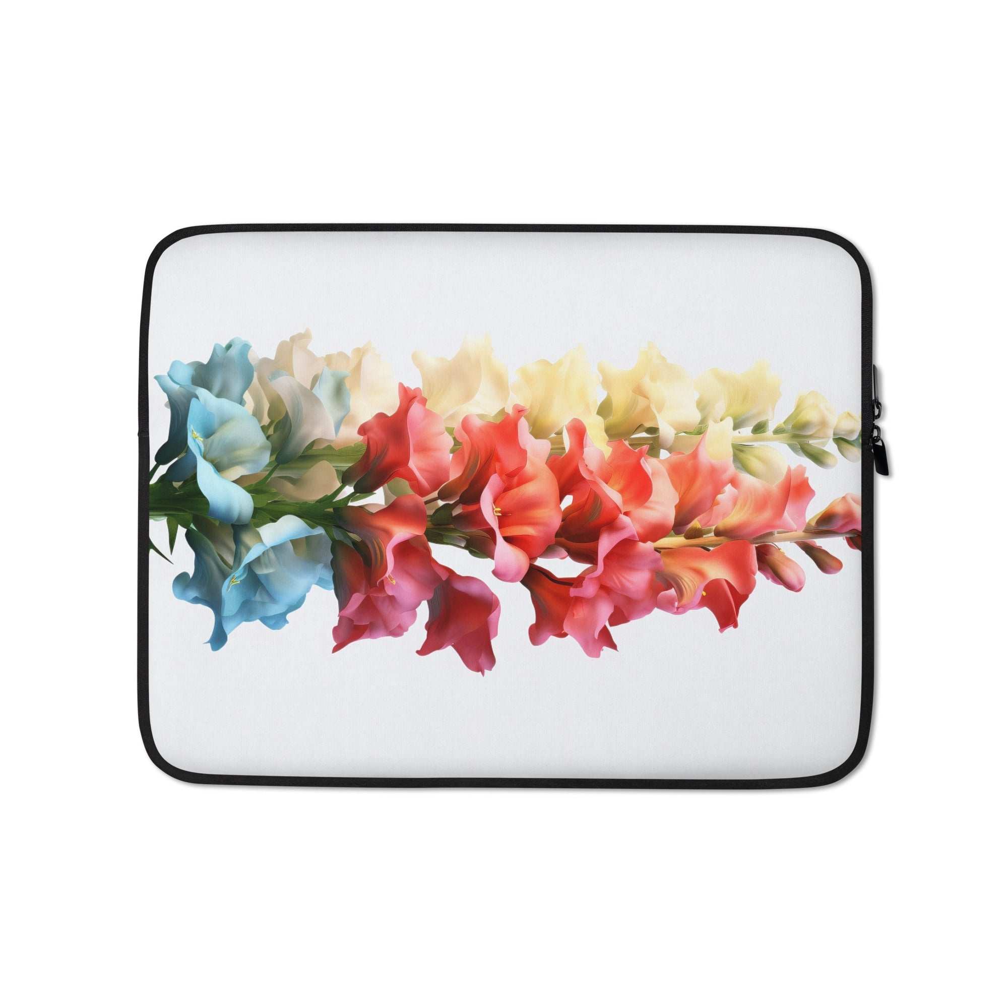 Snapdragon Flower Laptop Sleeve by Visual Verse - Image 2