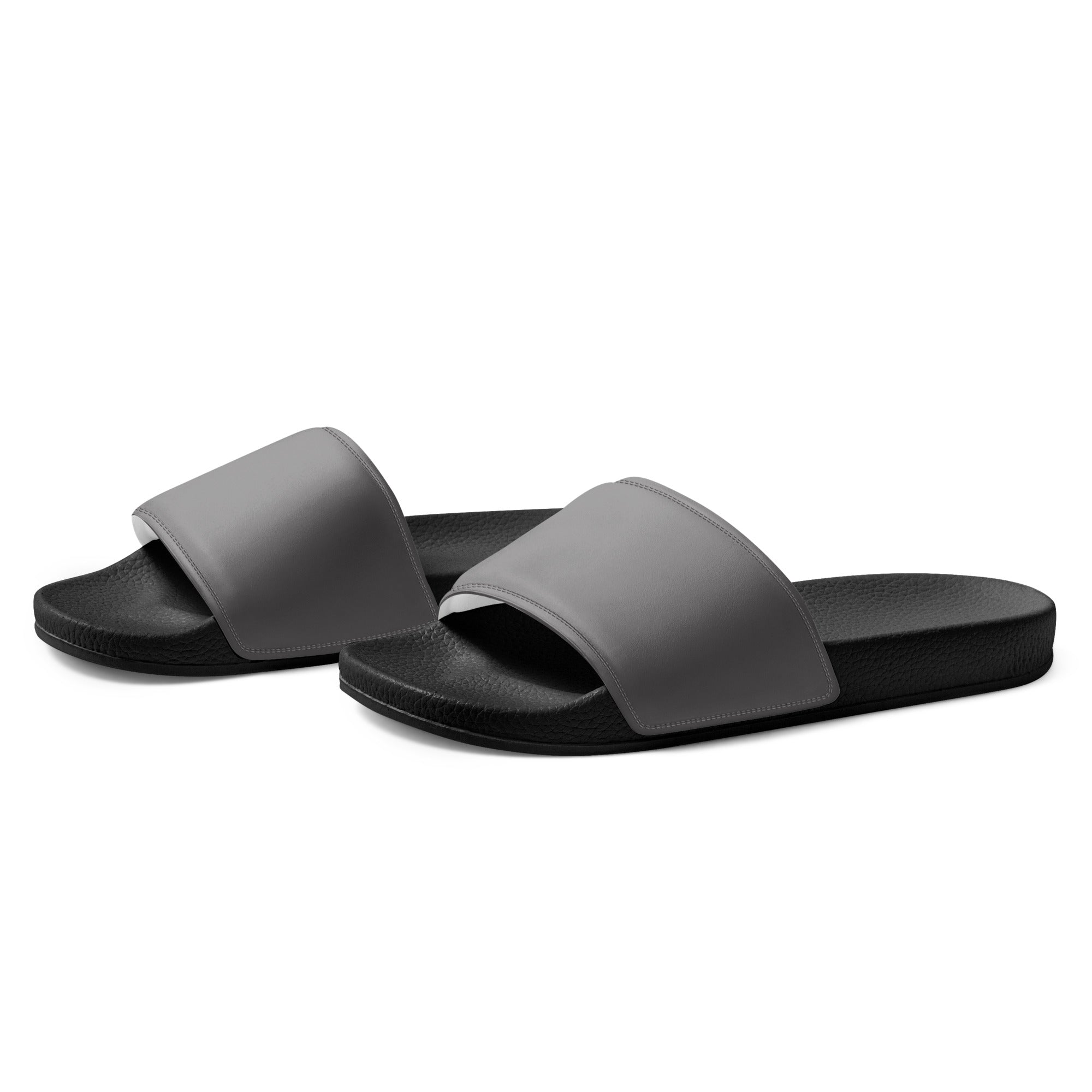 Snow Color Men's Slides by Visual Verse - Image 3