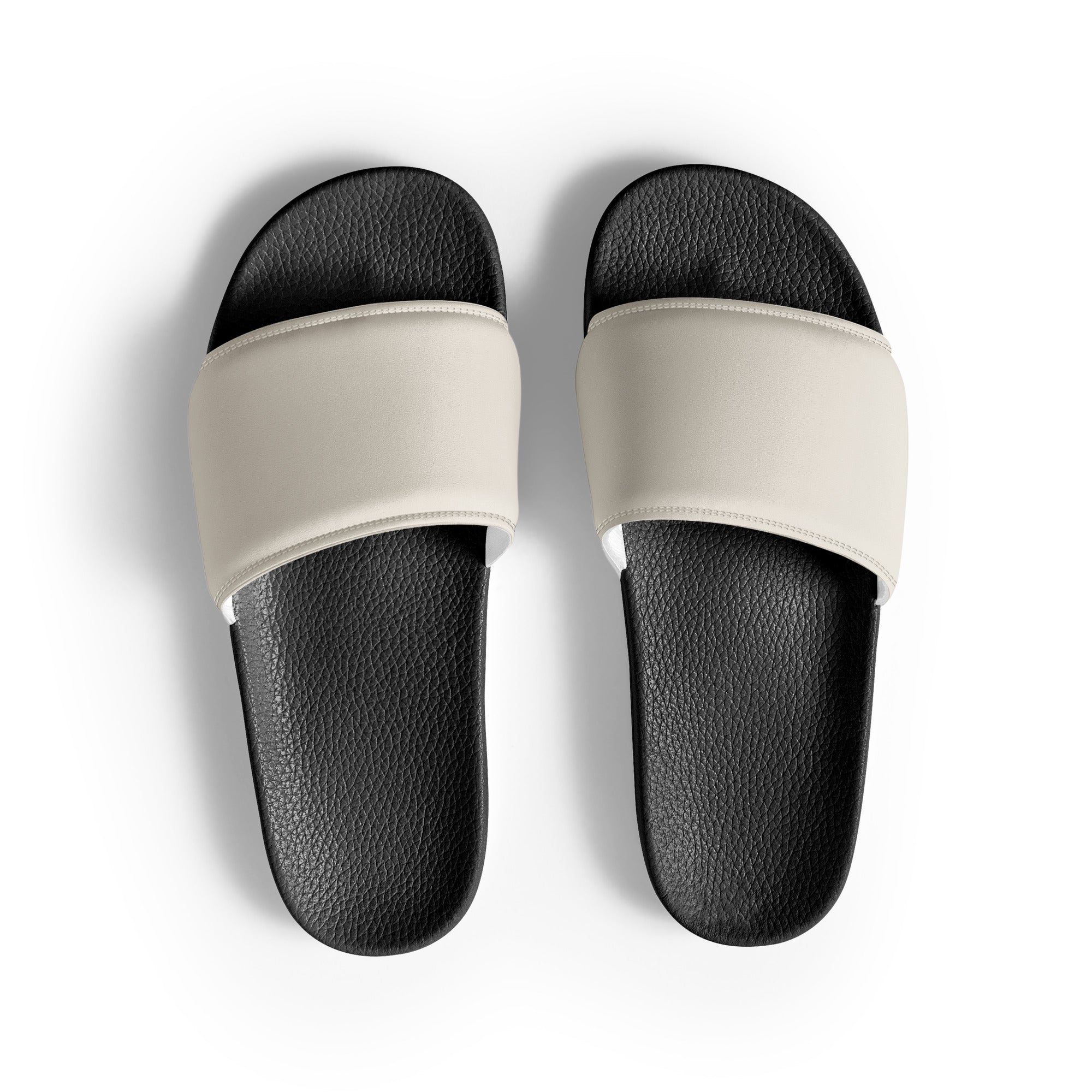 Soapstone Color Men's Slides by Visual Verse - Image 1