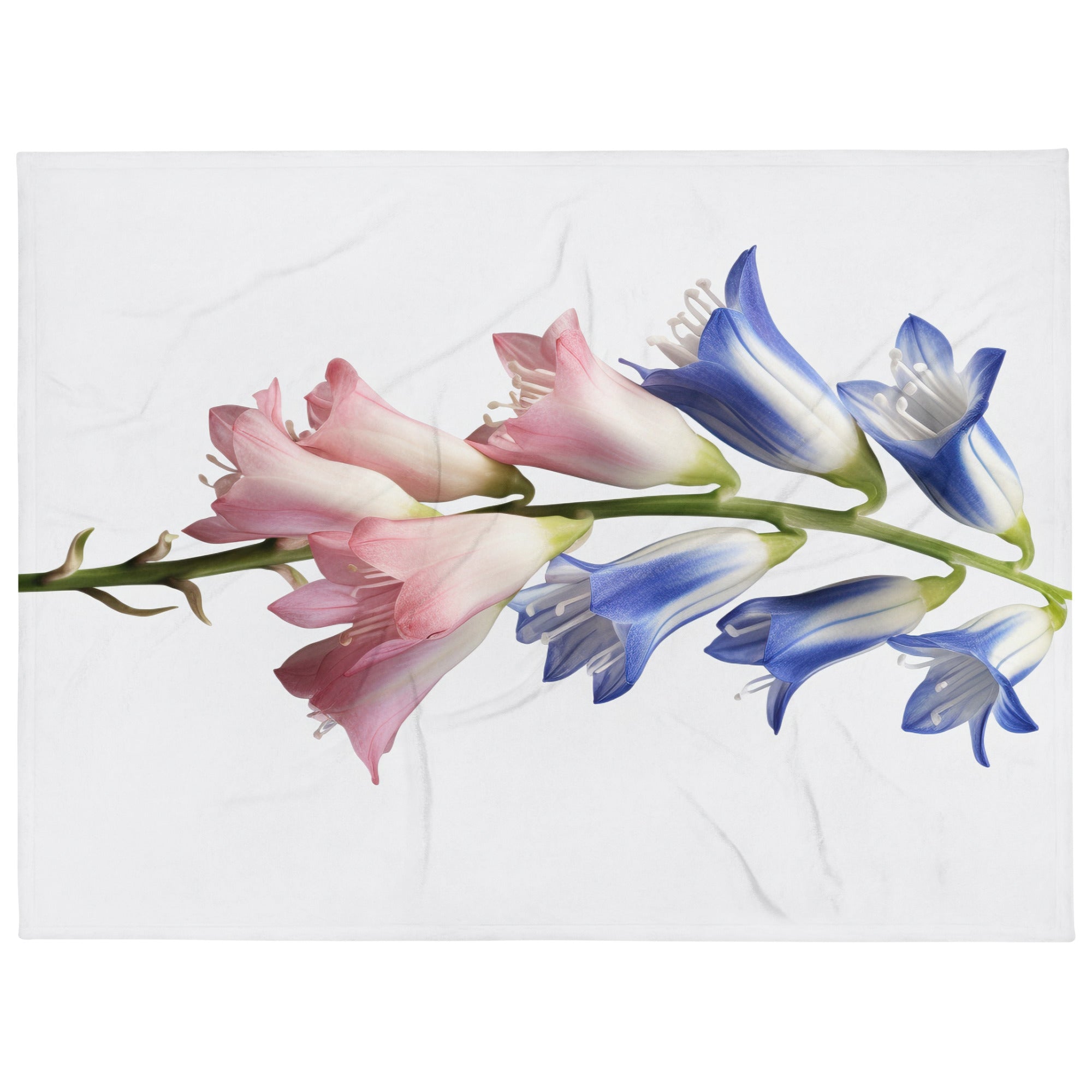 Spanish Bluebell Flower Blanket by Visual Verse - Image 1