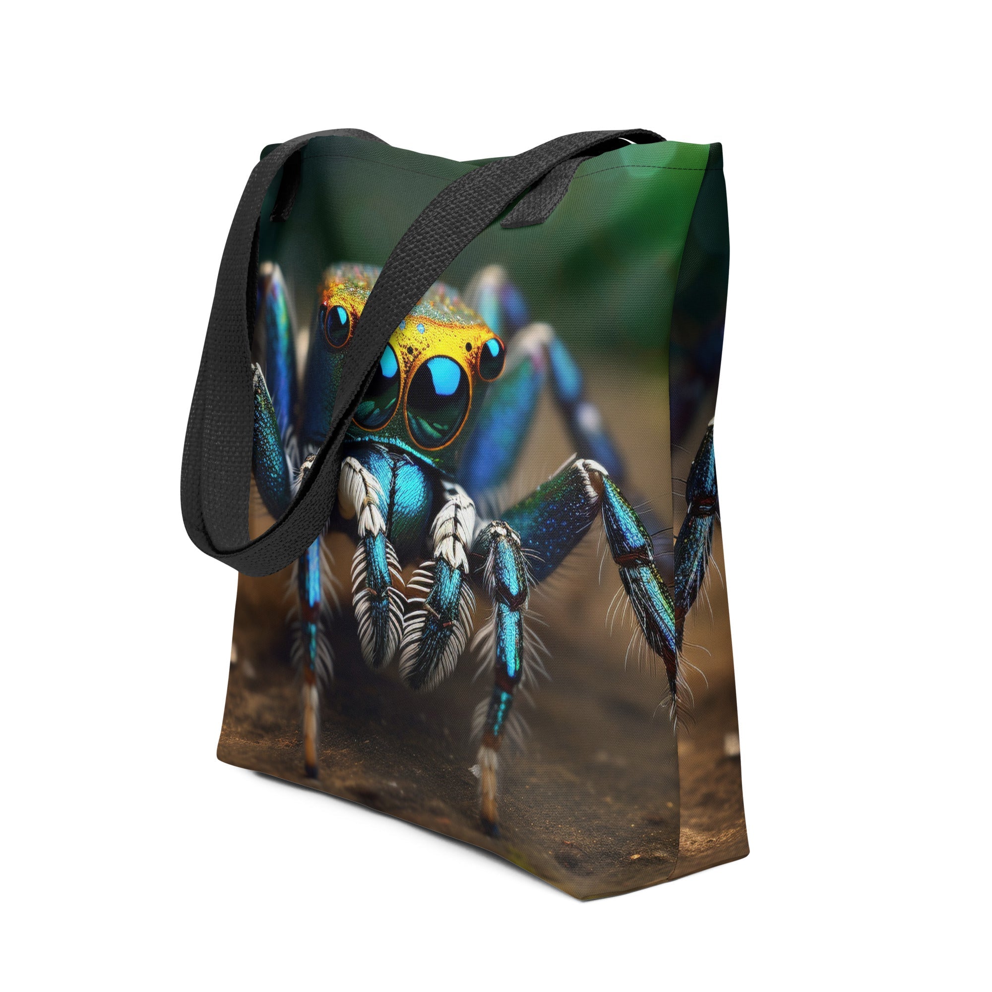 Spider Tote Bag by Visual Verse - Image 1