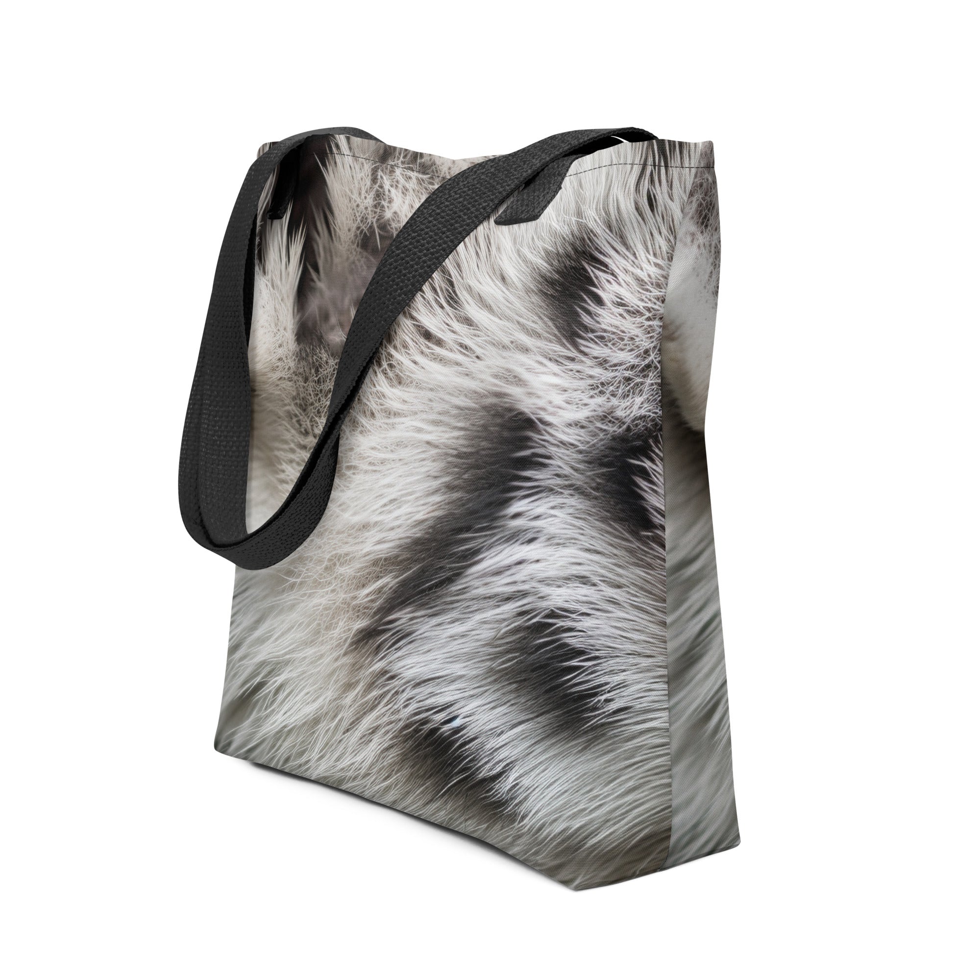 Spotted Fur Tote Bag by Visual Verse - Image 1