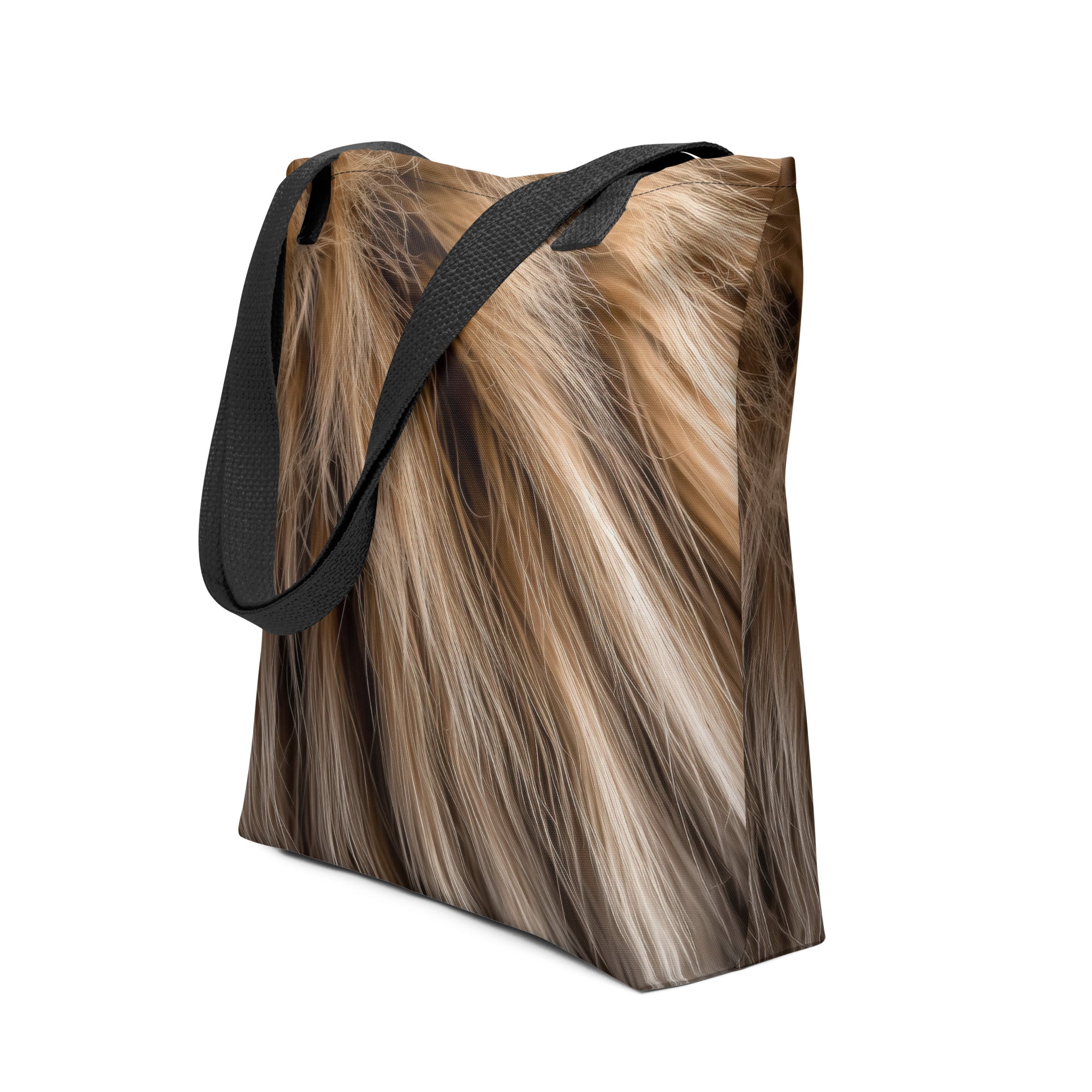 Squirrel Fur Tote Bag by Visual Verse - Image 1