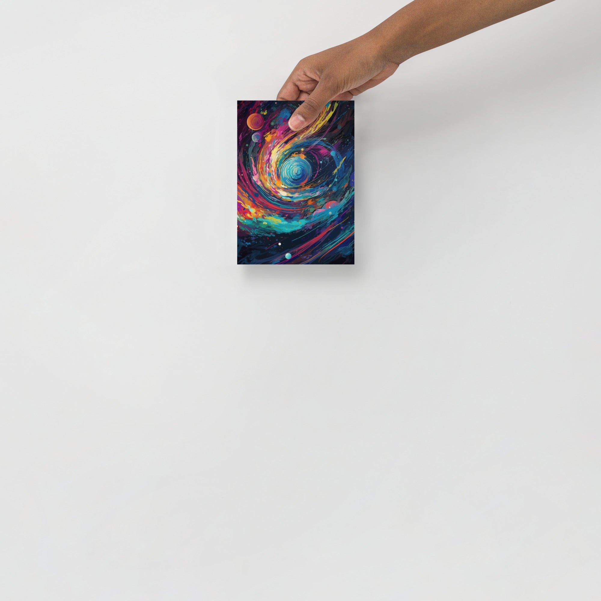 Starry Night Space Dreamscape Art Poster by Visual Verse - Image 8