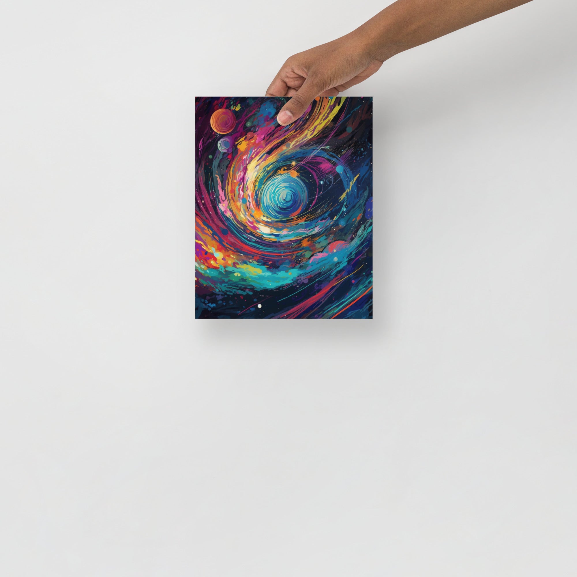 Starry Night Space Dreamscape Art Poster by Visual Verse - Image 9