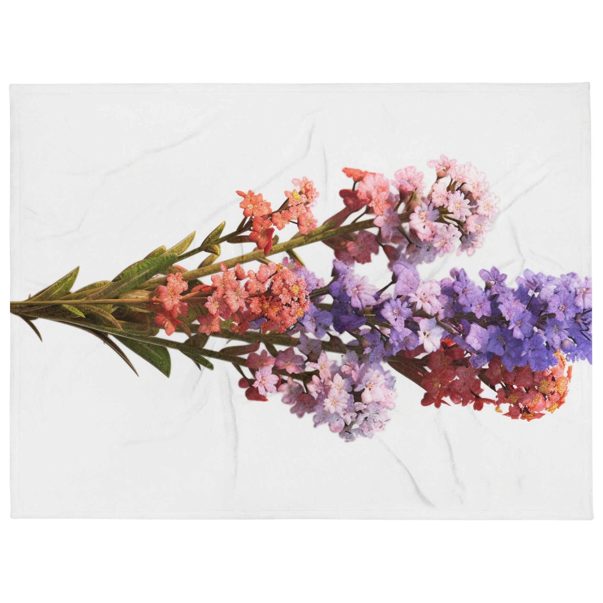 Statice Flower Blanket by Visual Verse - Image 1