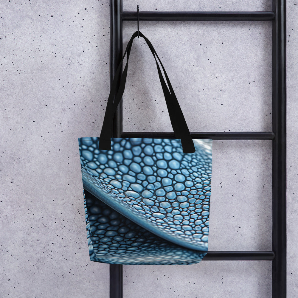 Stingray Skin Tote Bag by Visual Verse - Image 1