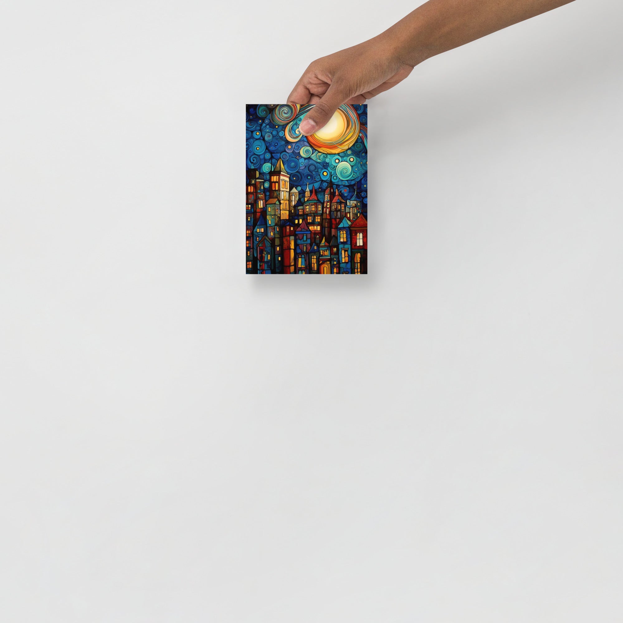 Stunning City Dreamscape Art Poster by Visual Verse - Image 8