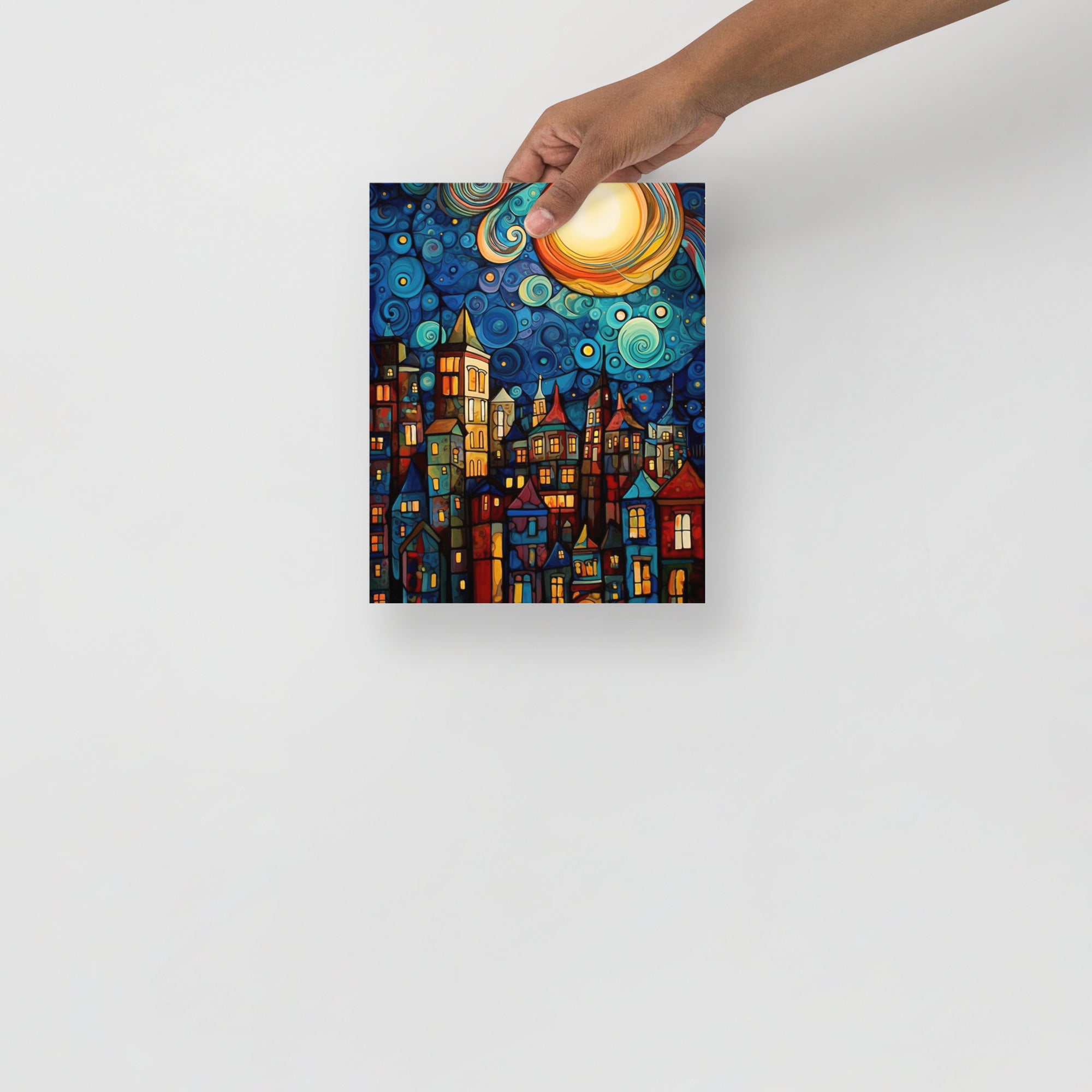 Stunning City Dreamscape Art Poster by Visual Verse - Image 9