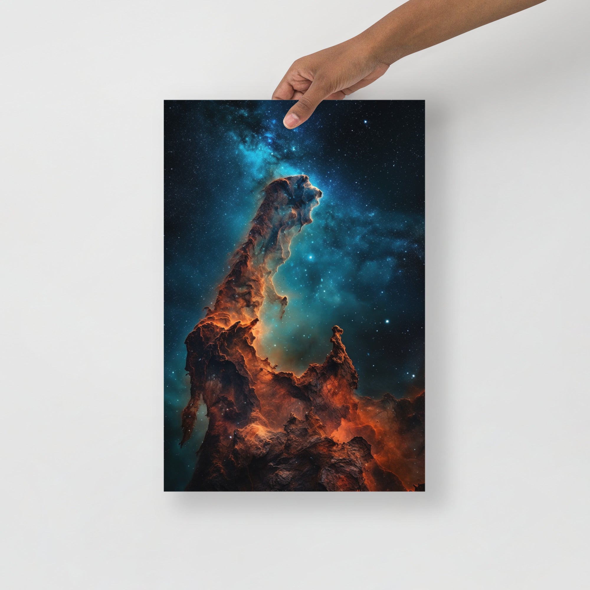 Stunning Pillars of Creation Space Art Poster by Visual Verse - Image 5