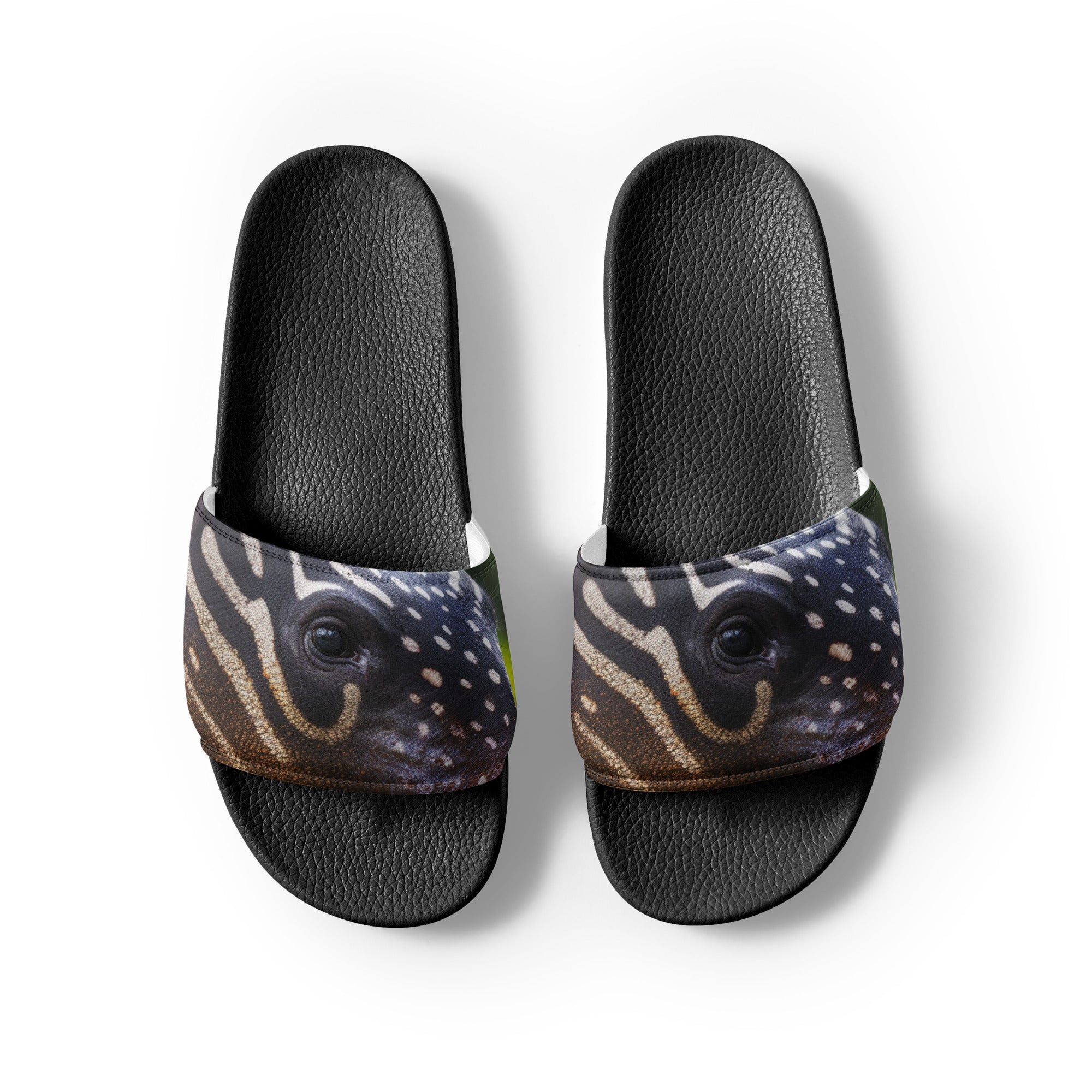 Tapir Skin Men's Slides by Visual Verse - Image 2