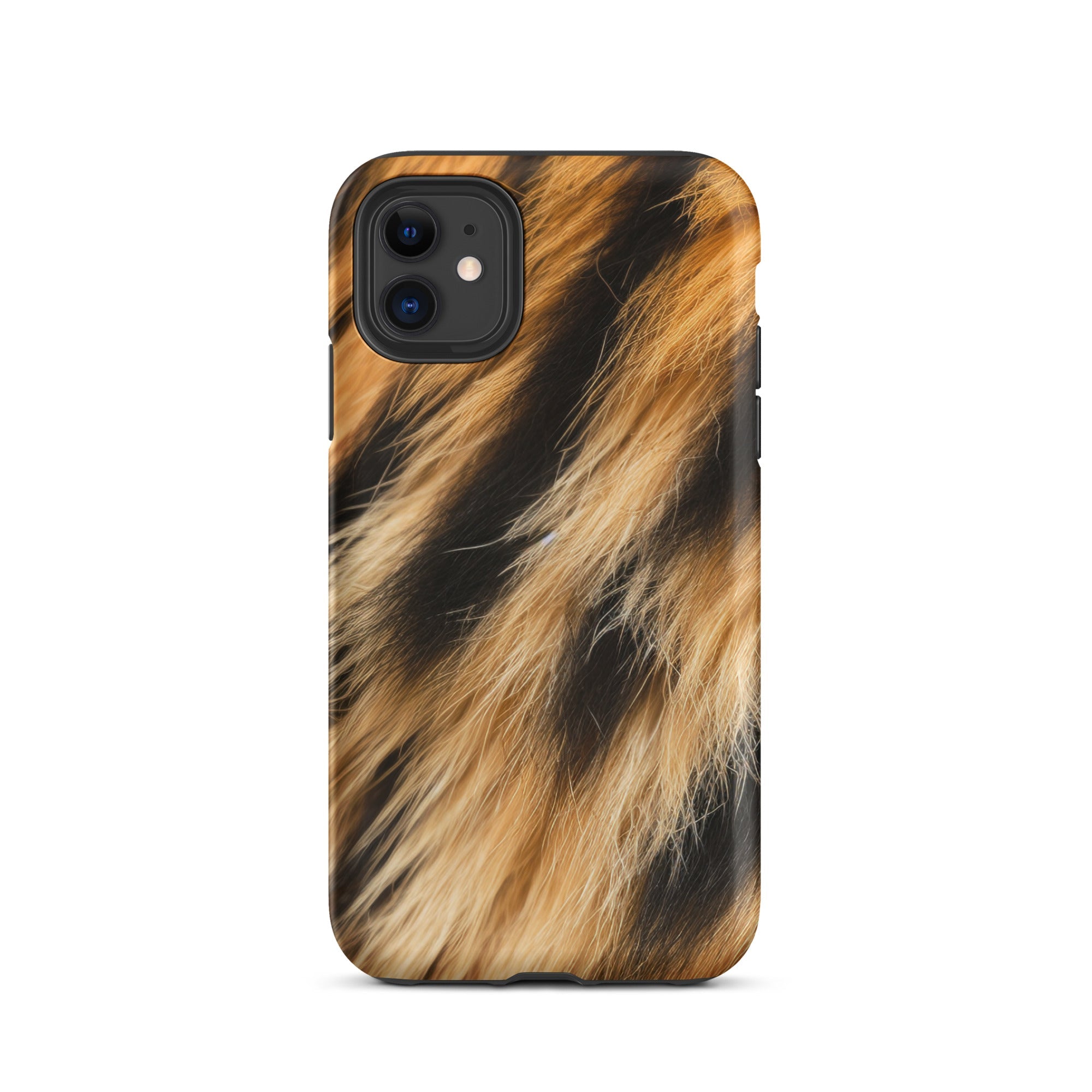 Tasmanian Tiger Fur iPhone Case by Visual Verse - Image 2