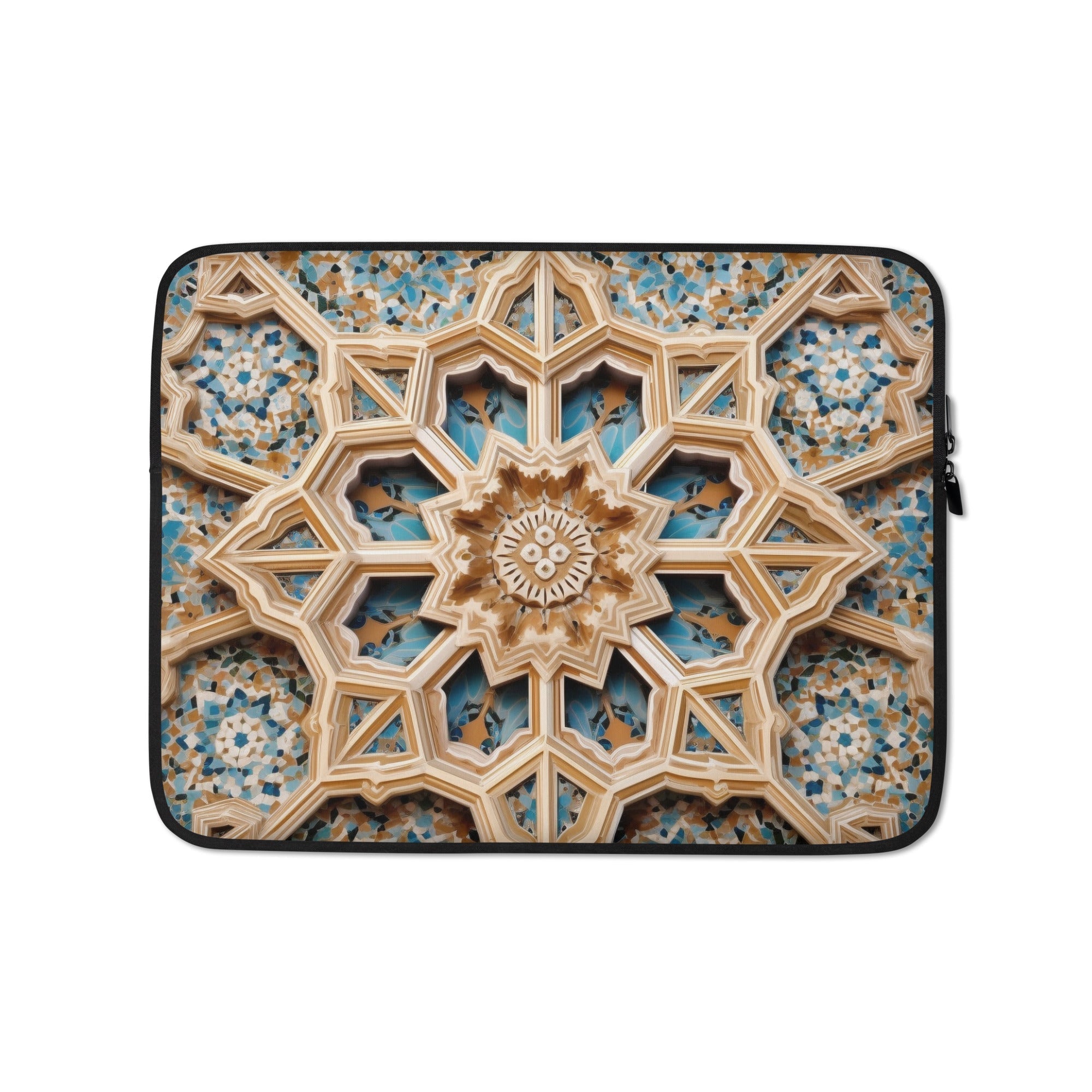 The Alhambra Spain Art Laptop Sleeve by Visual Verse - Image 2