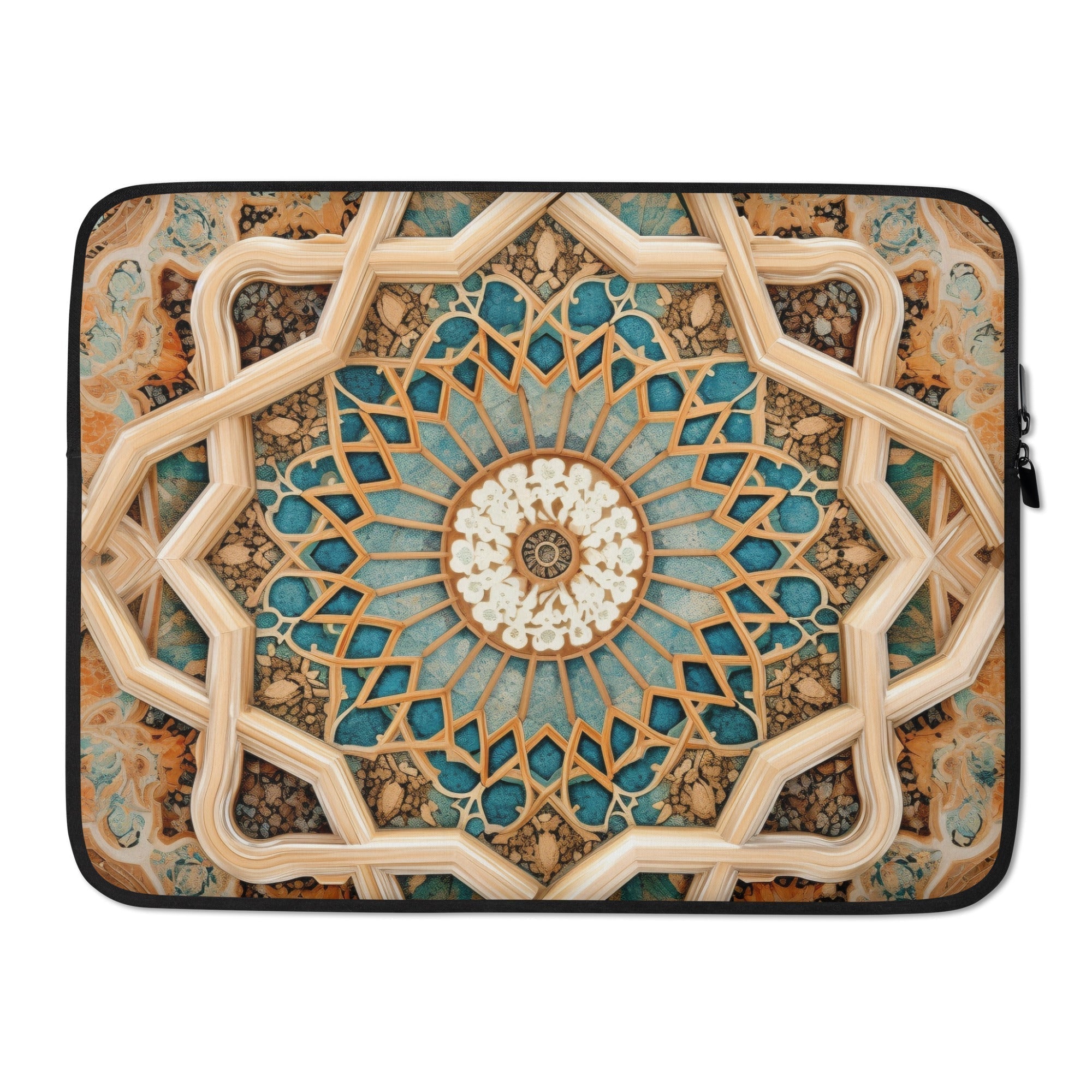 The Alhambra Spain Laptop Sleeve by Visual Verse - Image 1